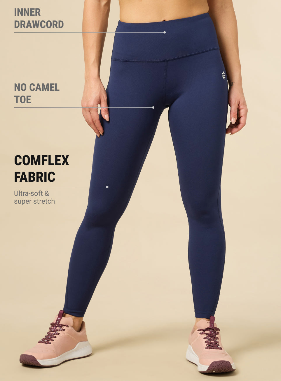 Women's Crossfit Navy COMFlex Tights