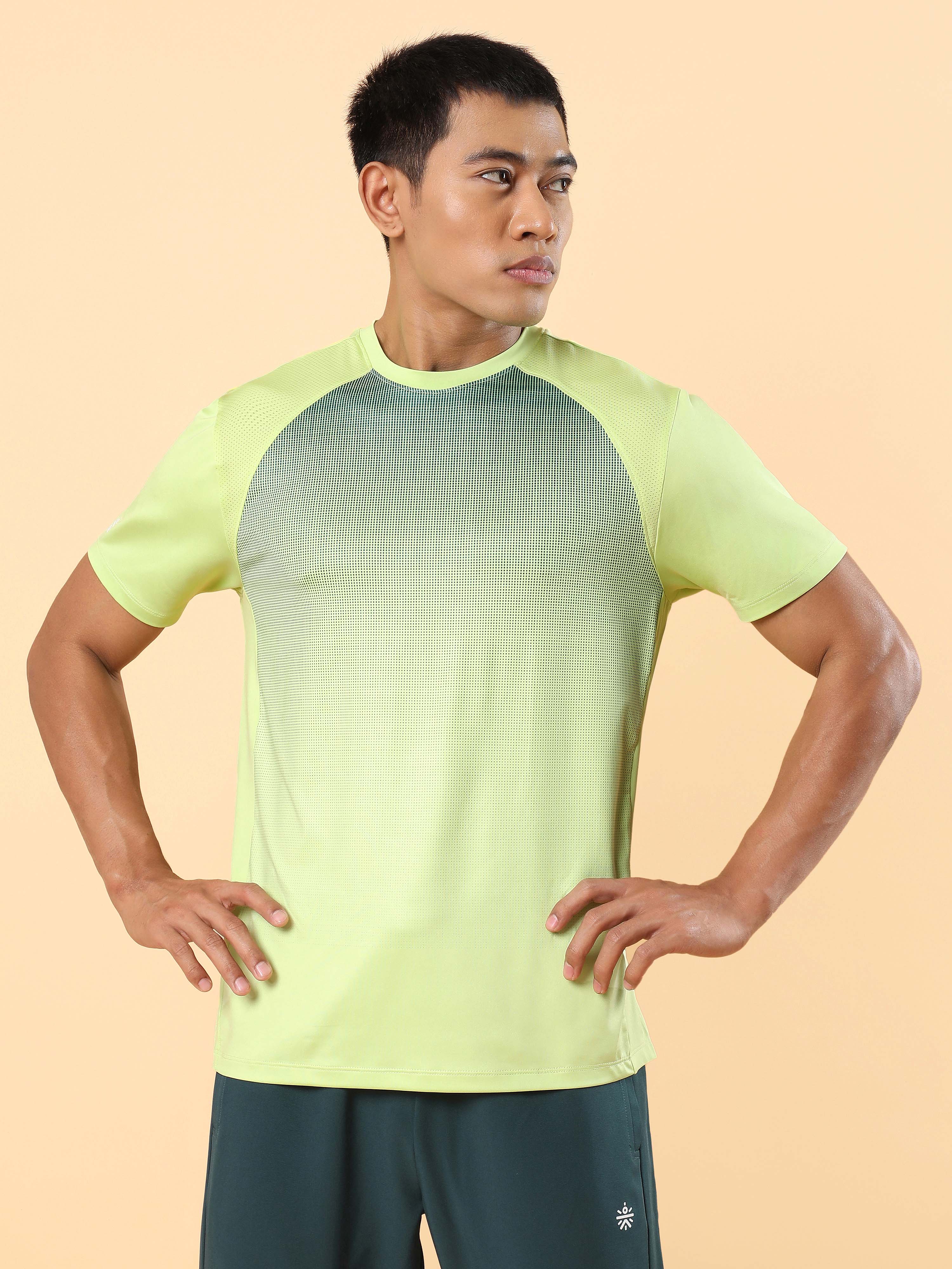 Men's Lime Max Play Workout T-shirt