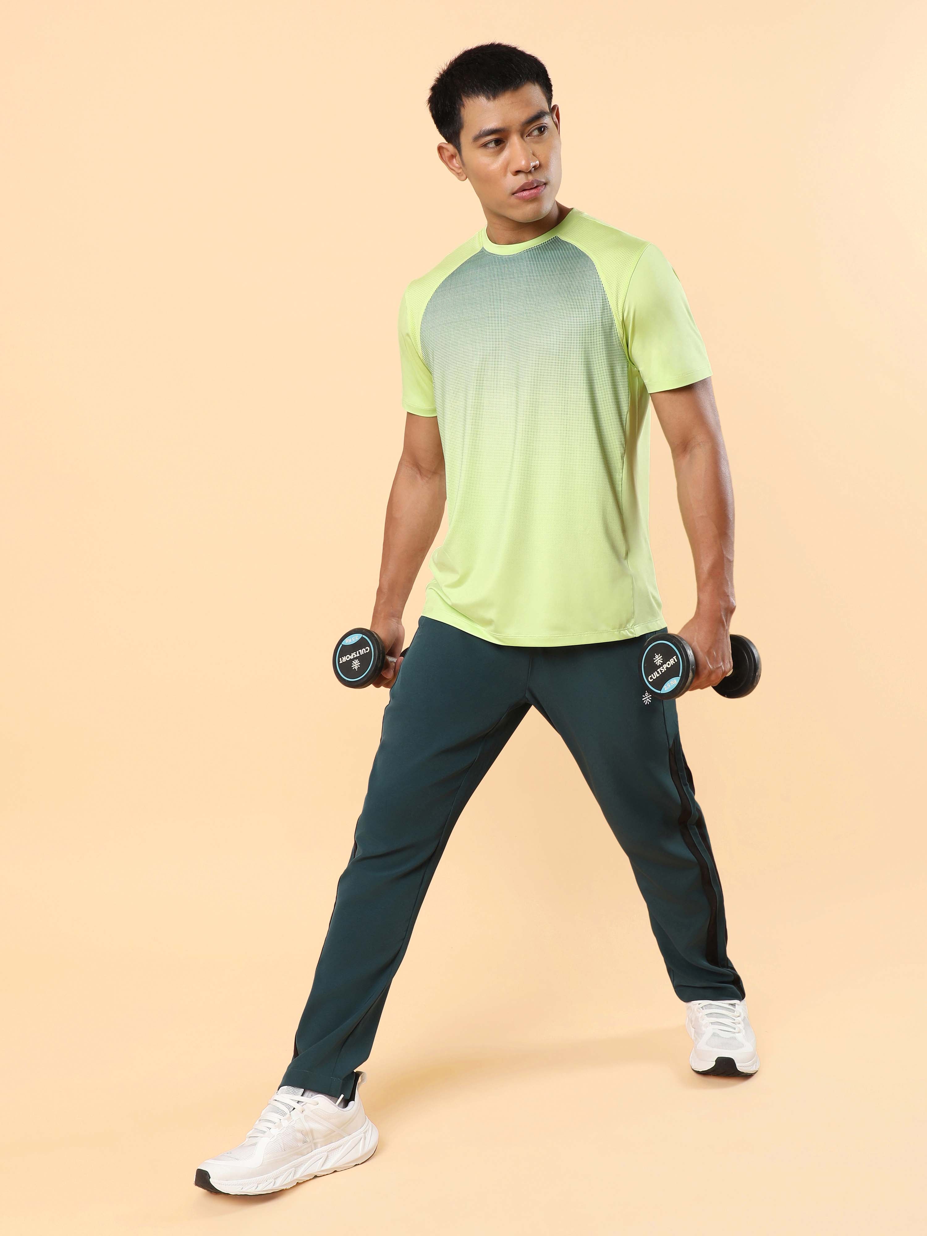 Men's Lime Max Play Workout T-shirt