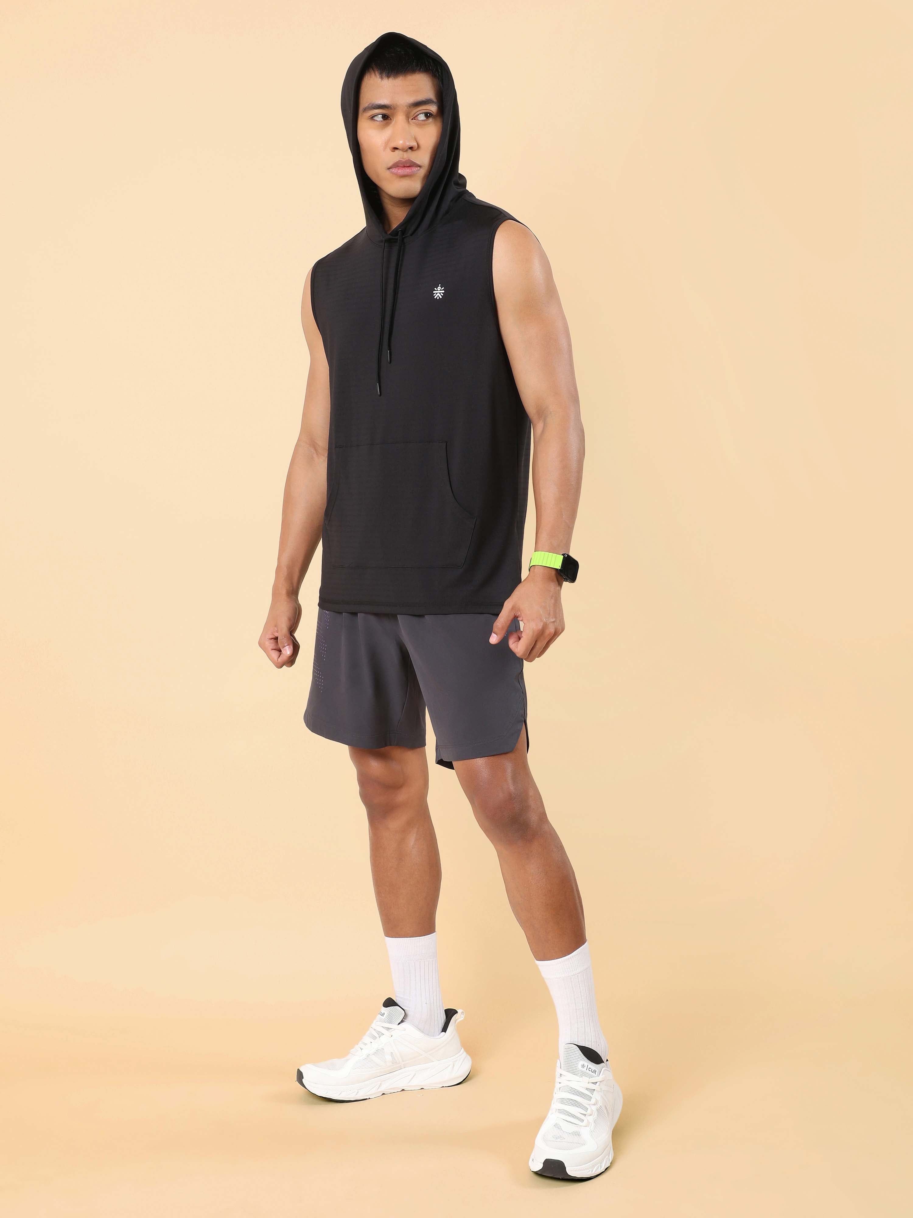 Men's Black Active T-shirt