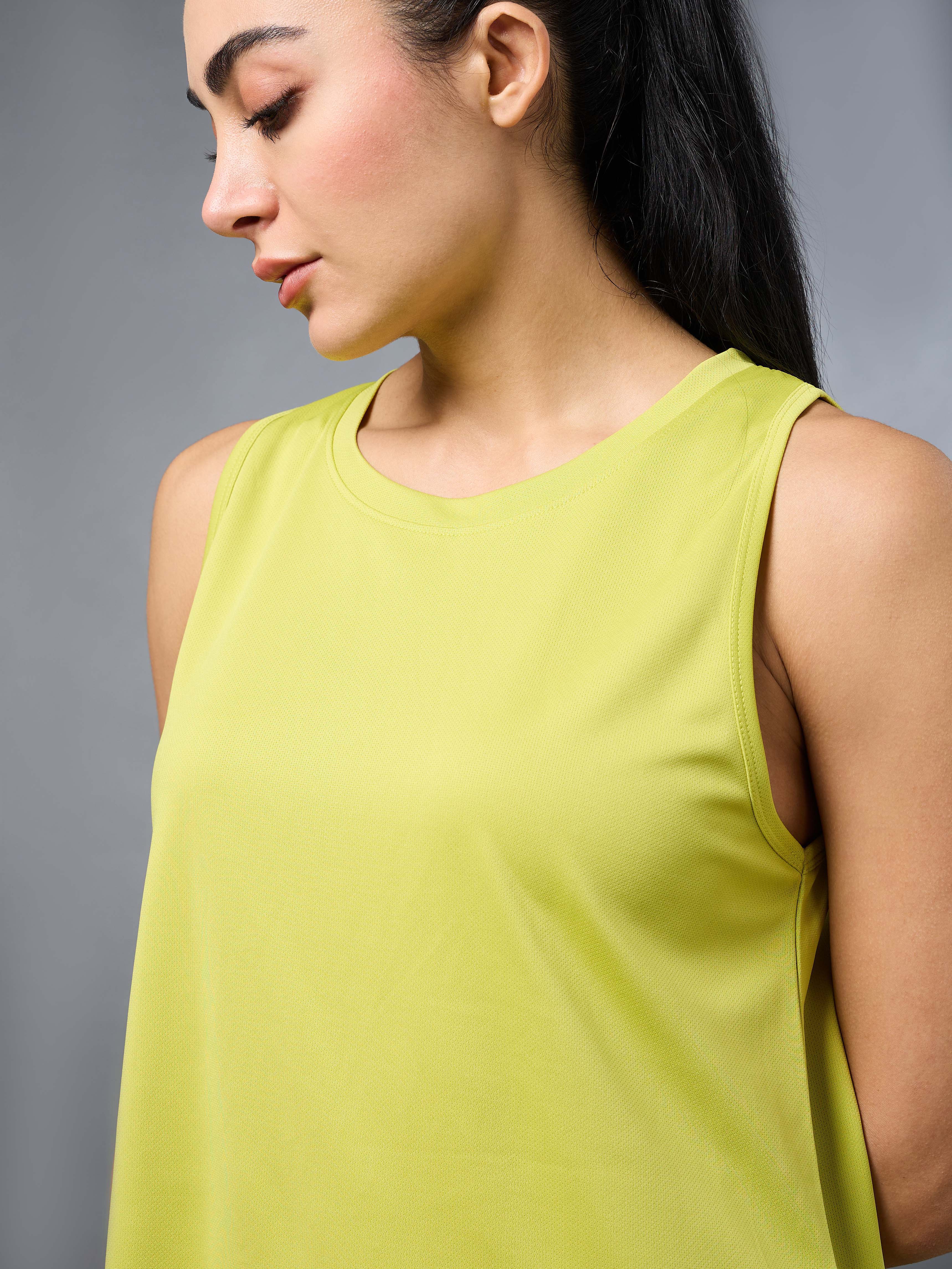Women's All Day Active Lime Tank