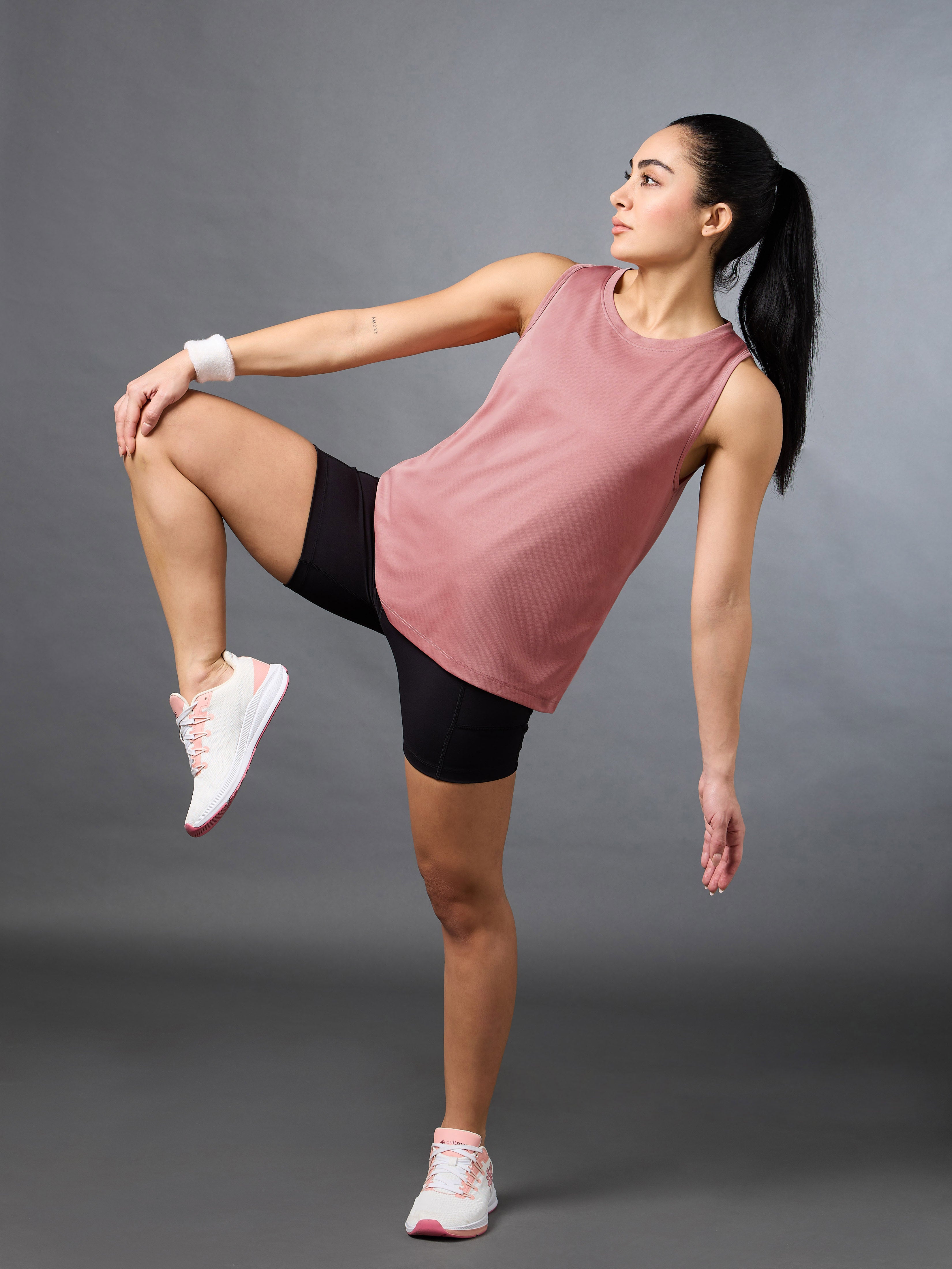 Women's All Day Active Pink Tank