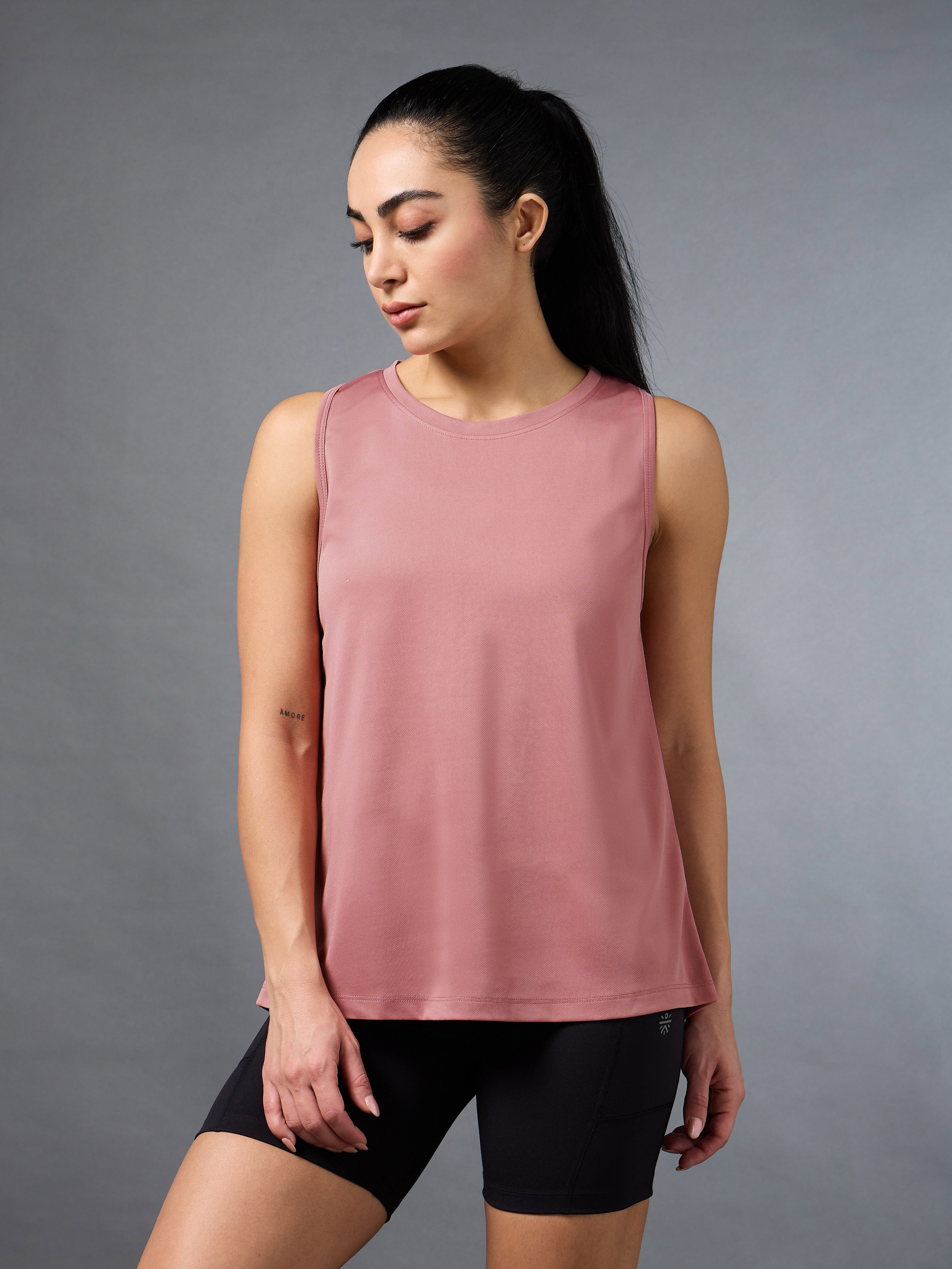 Women's All Day Active Pink Tank