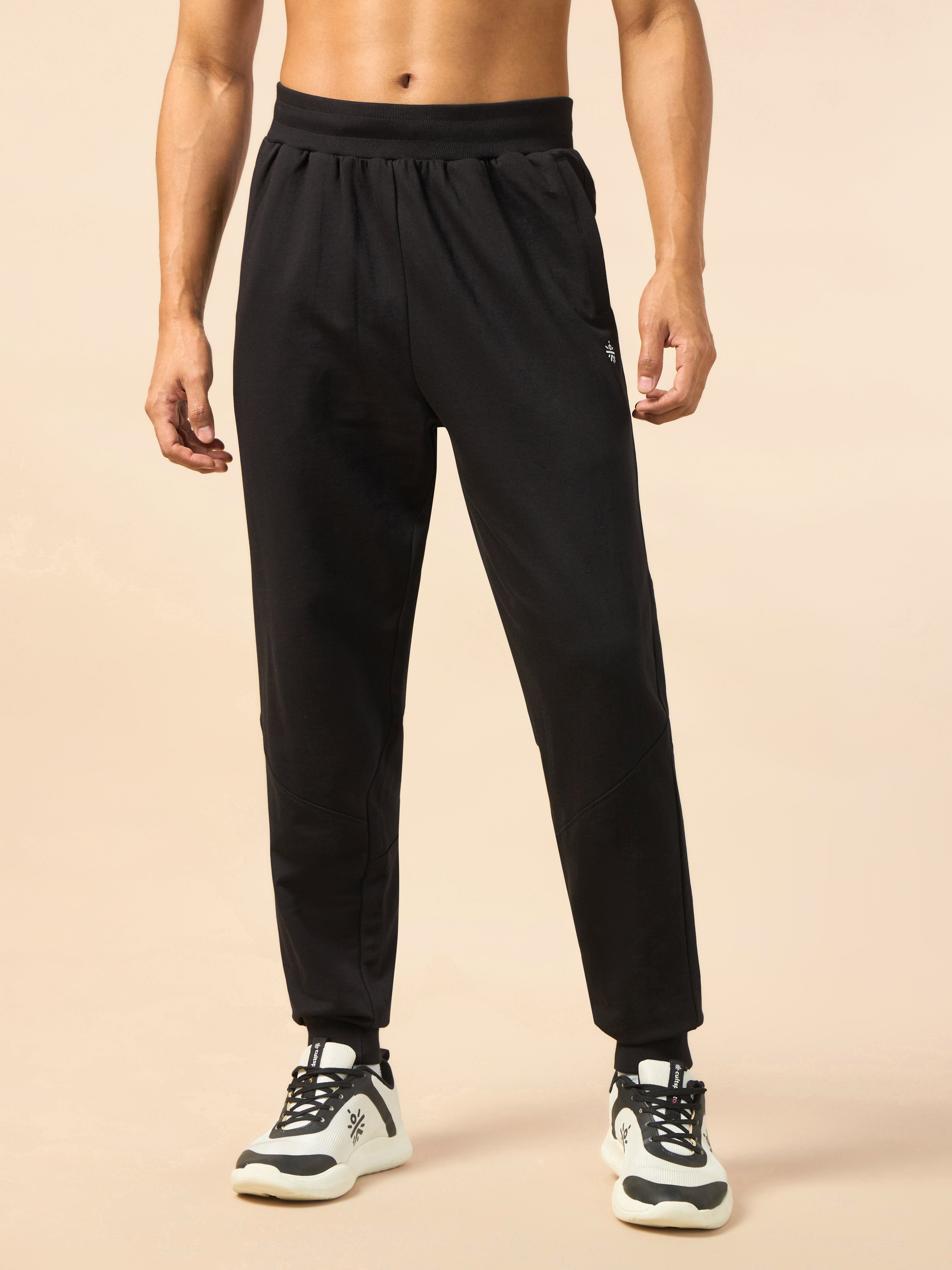 Men's Cult Flex Black Joggers