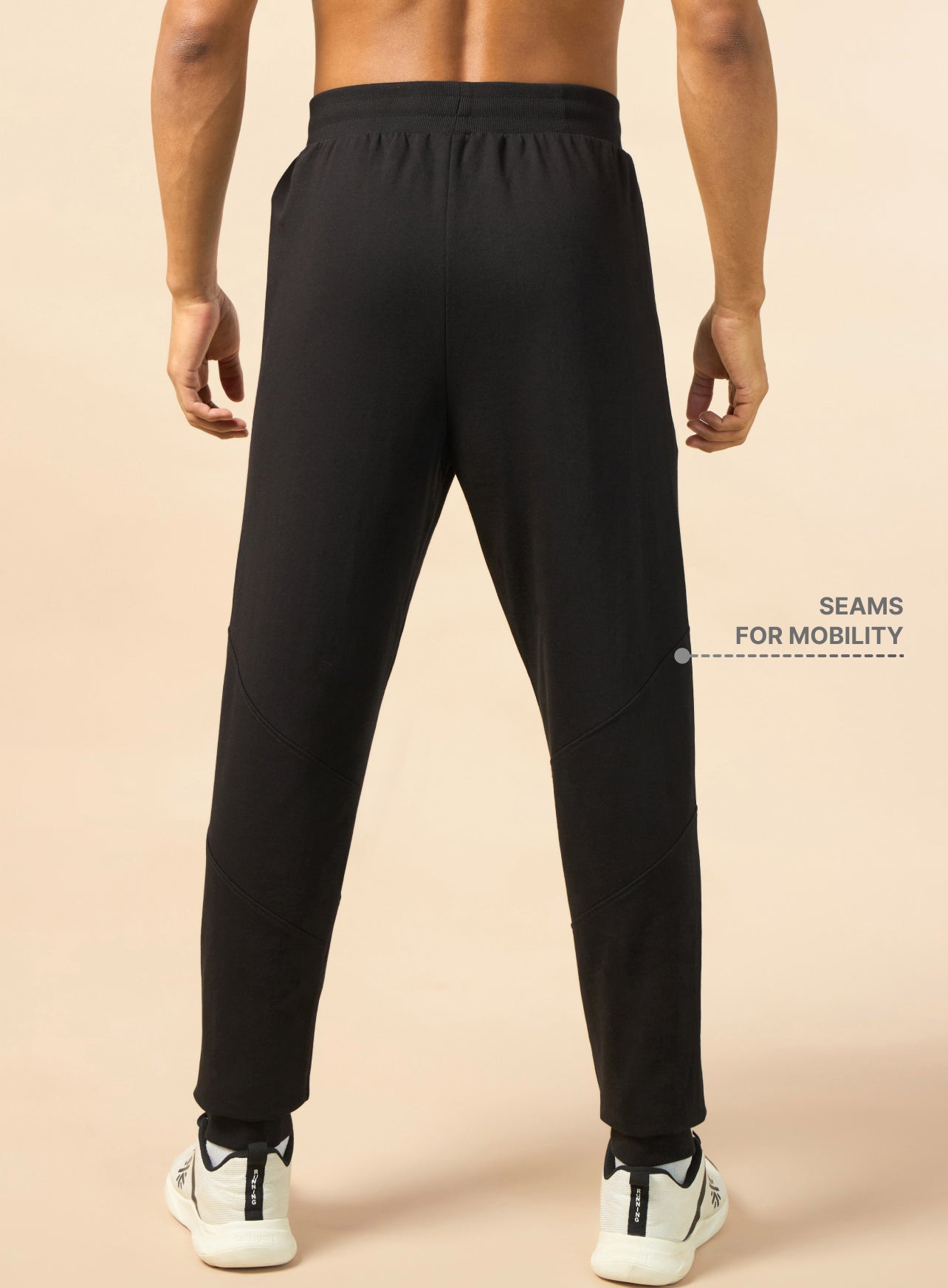 Men's Cult Flex Black Joggers