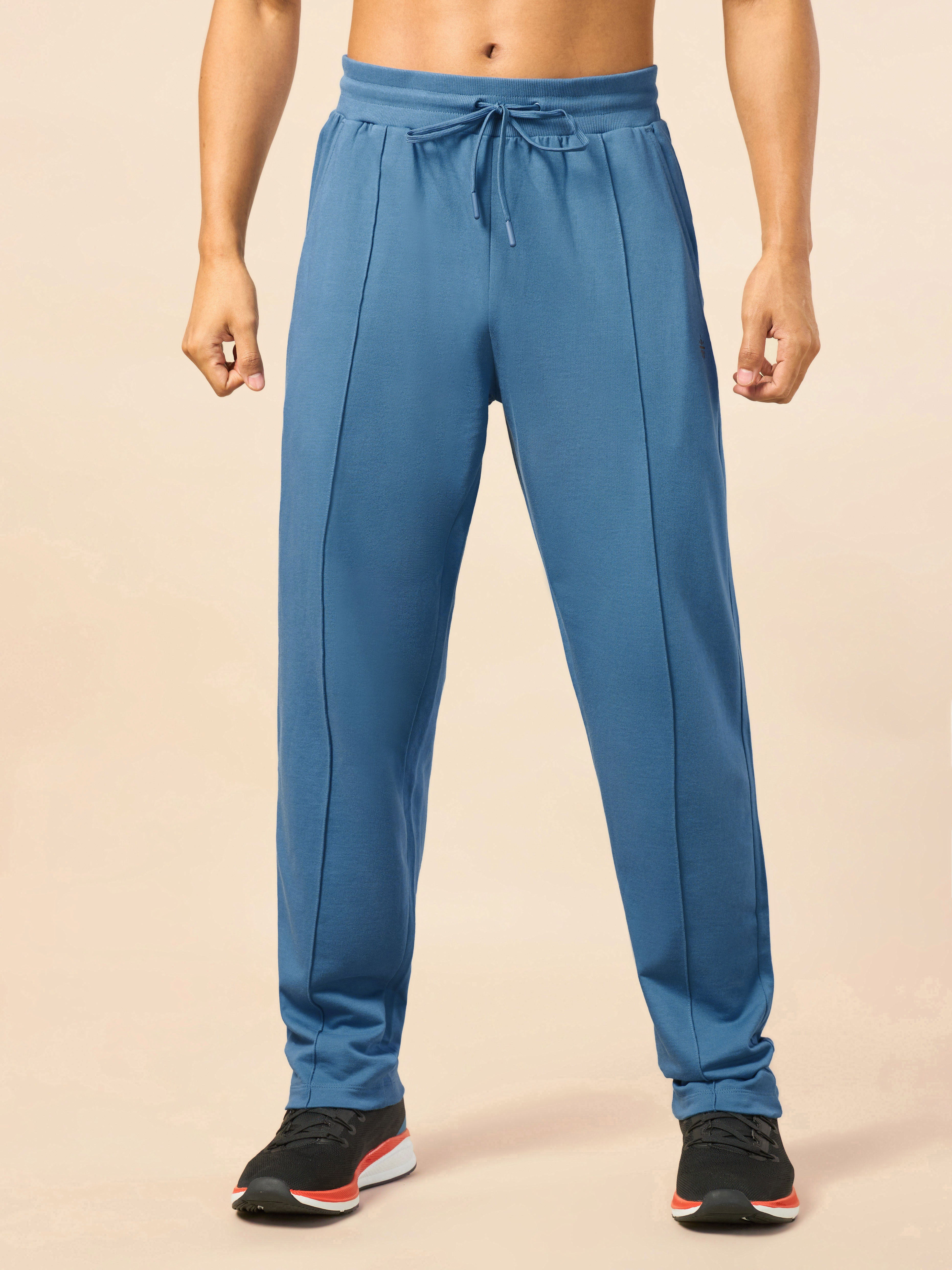 Men's Step Up Blue Lifestyle Trackpants
