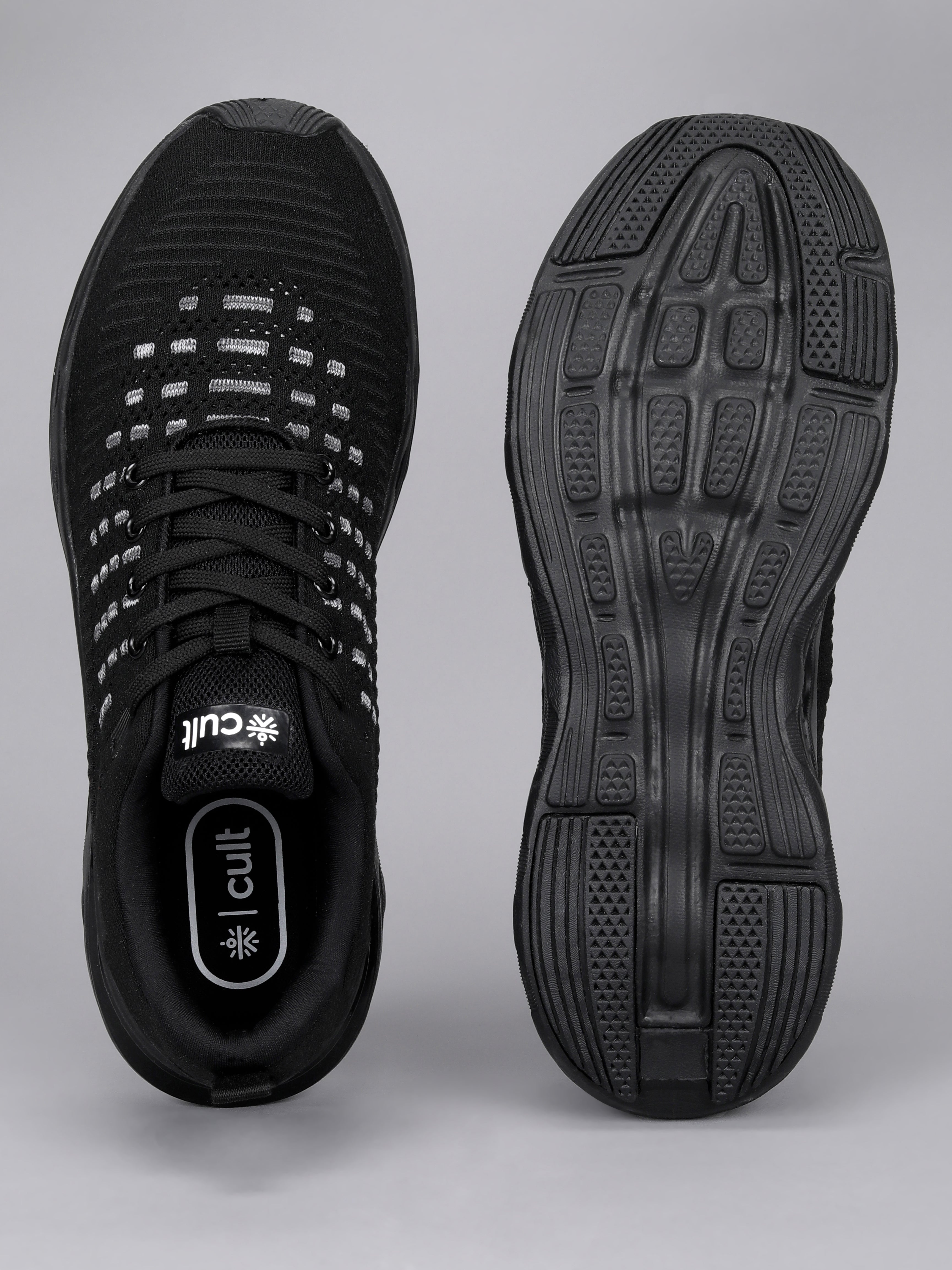 cult Men's Flexora Sneaker Shoes - Black