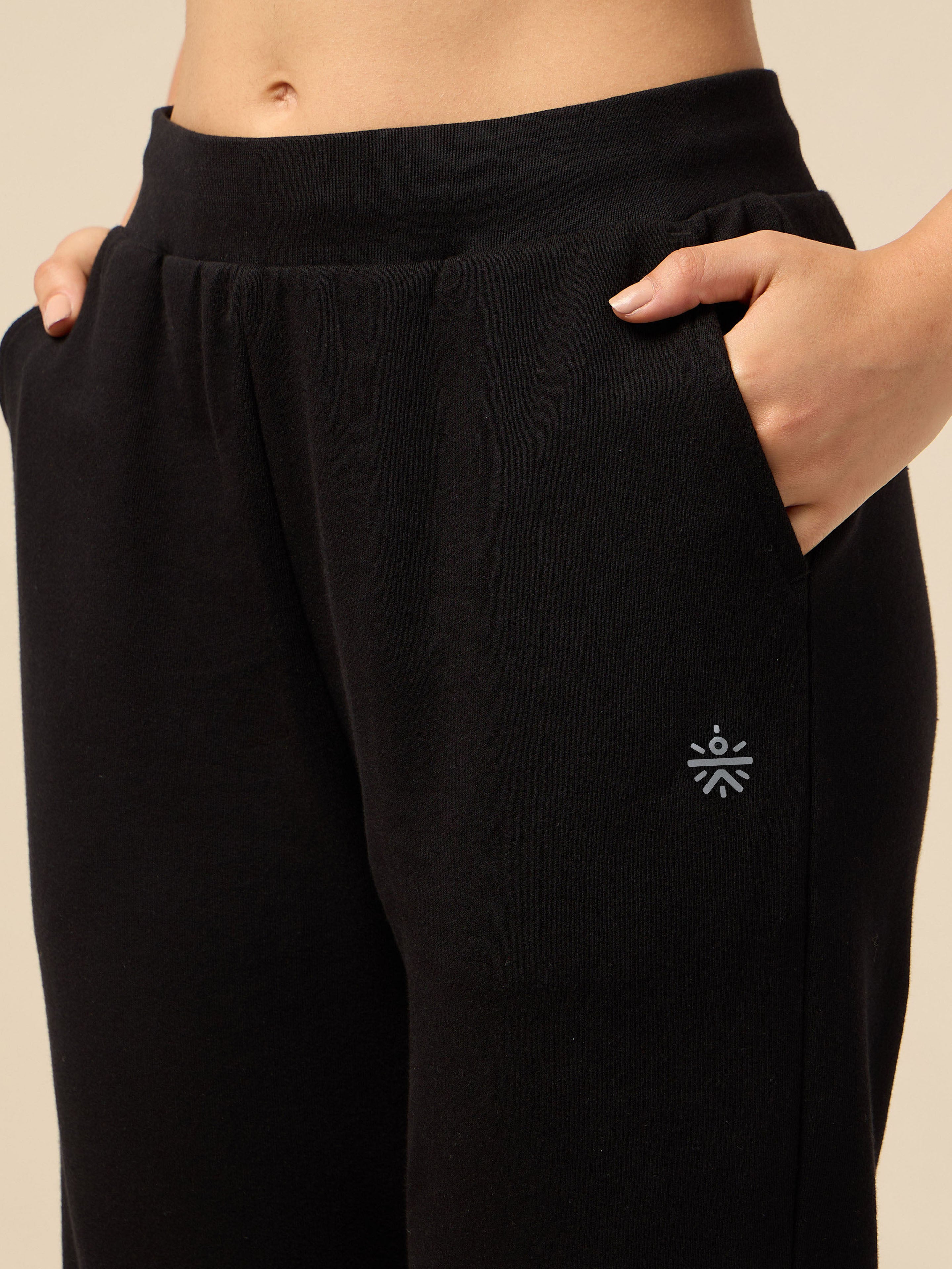 Women's Lifestyle Cotton Black Co-ord Set