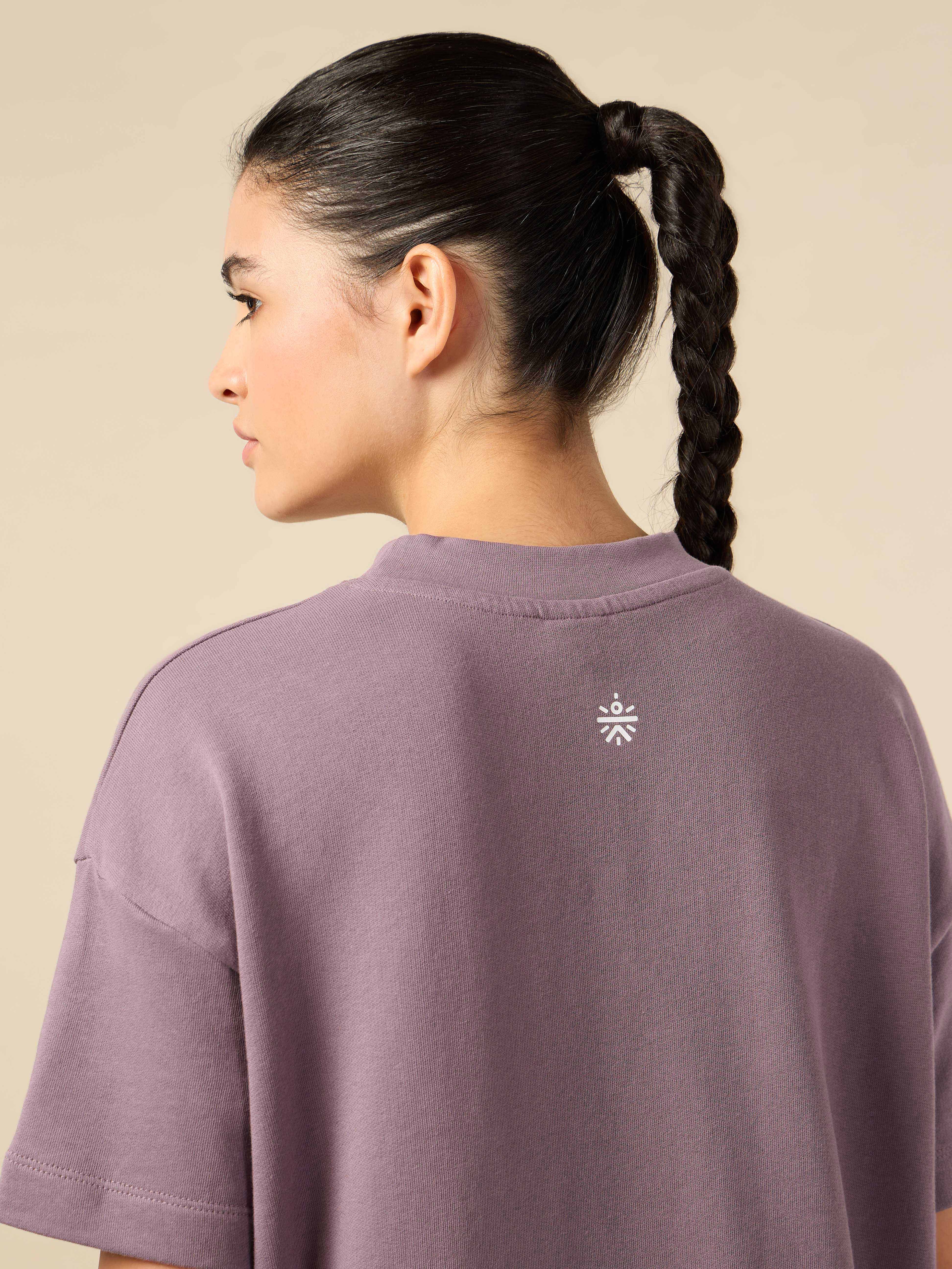 Women's Lifestyle Cotton Lavender Co-ord Set