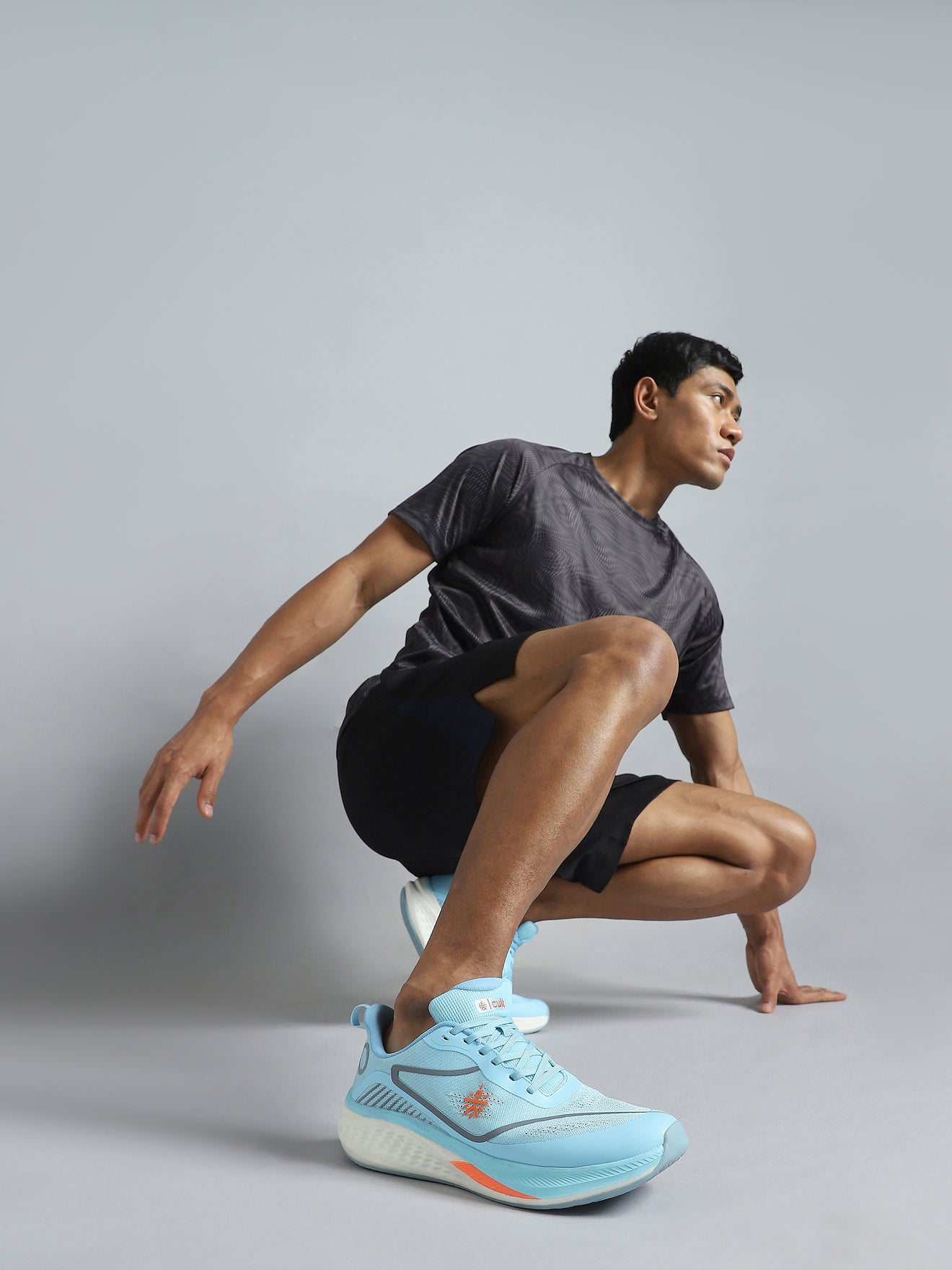 cult Men's Stratus Running Shoes - Ice Blue