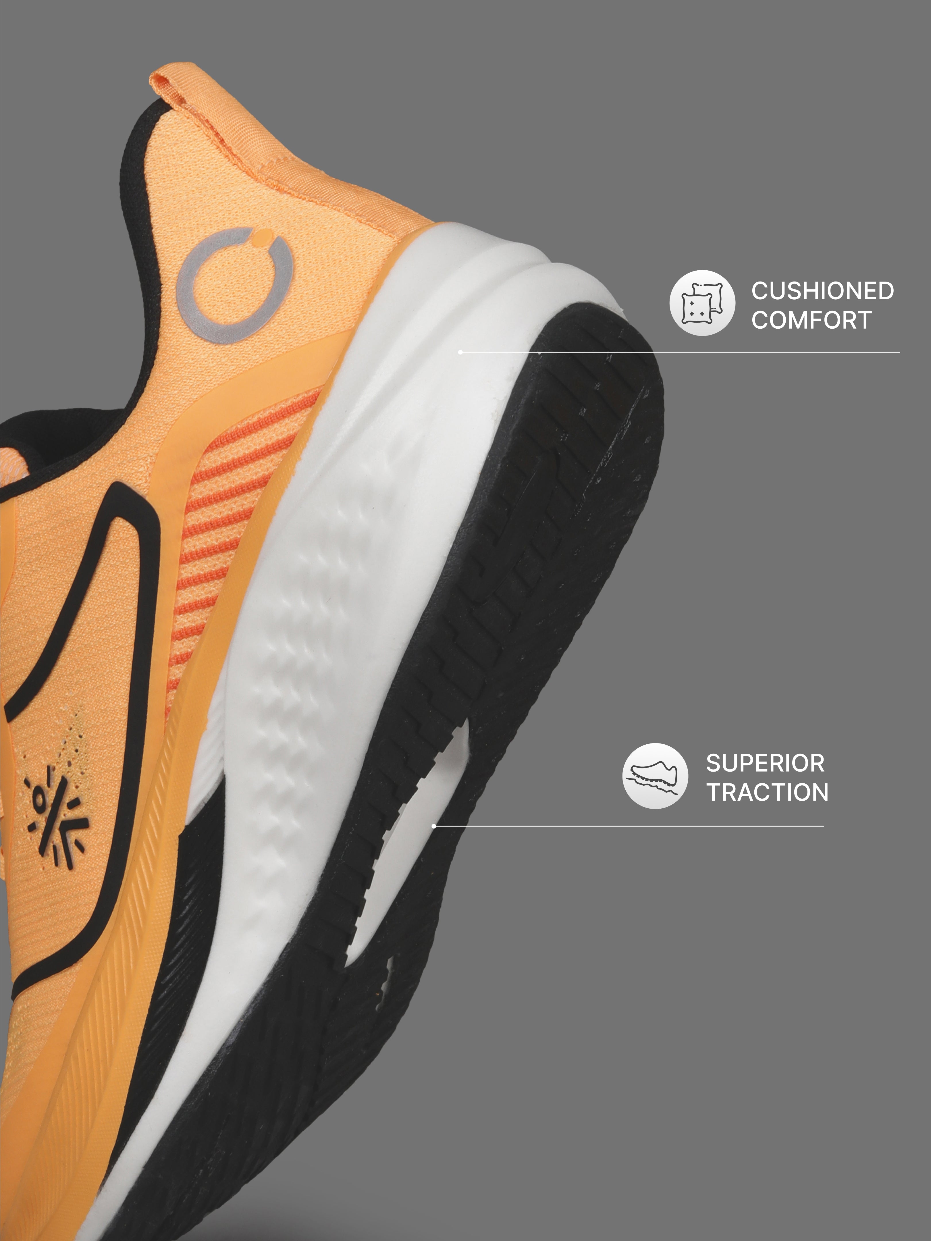 cult Men's Stratus Running Shoes - Orange