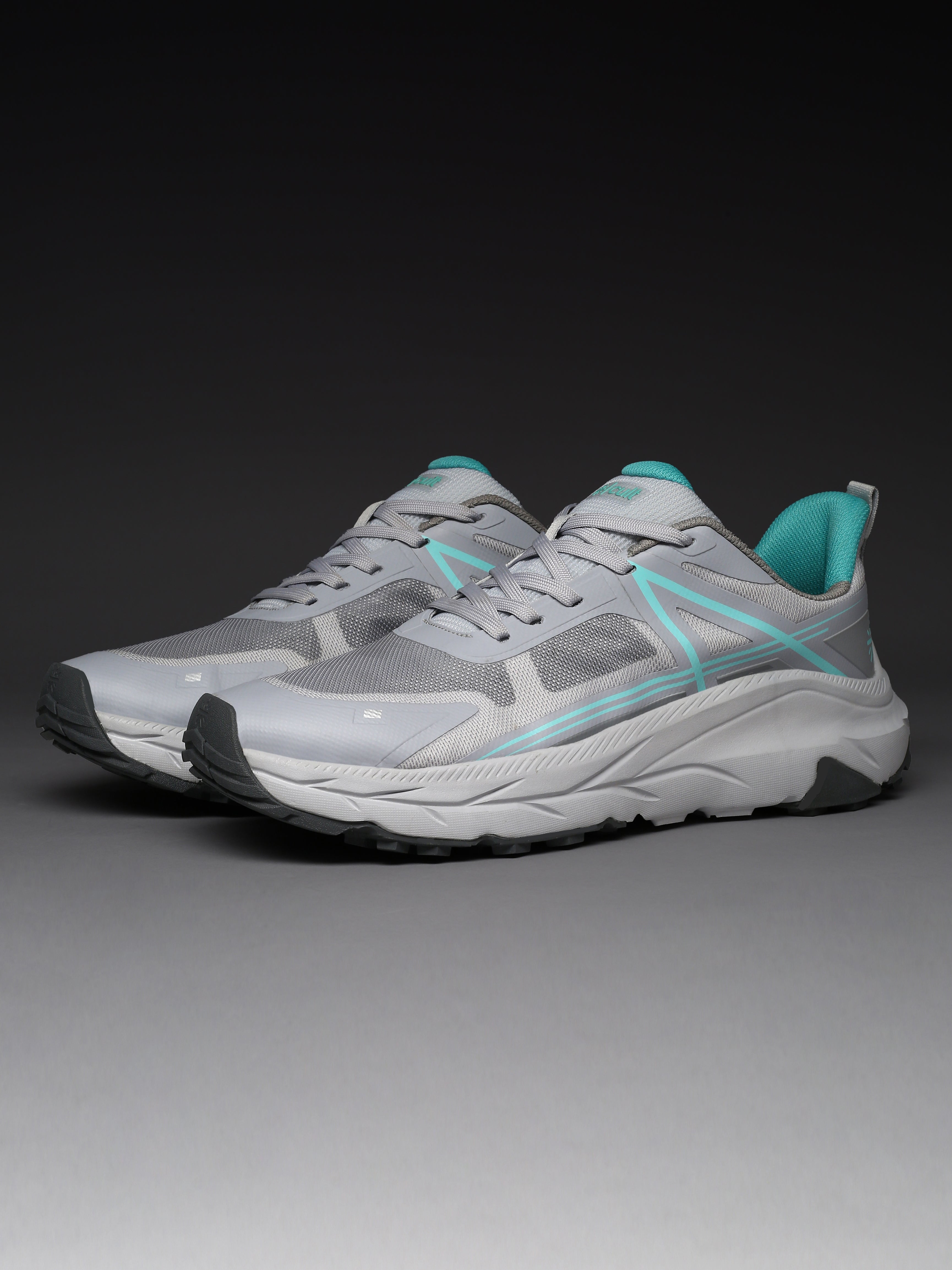 cult Men's Drift Outdoor Shoes - L.Grey/Sea Green