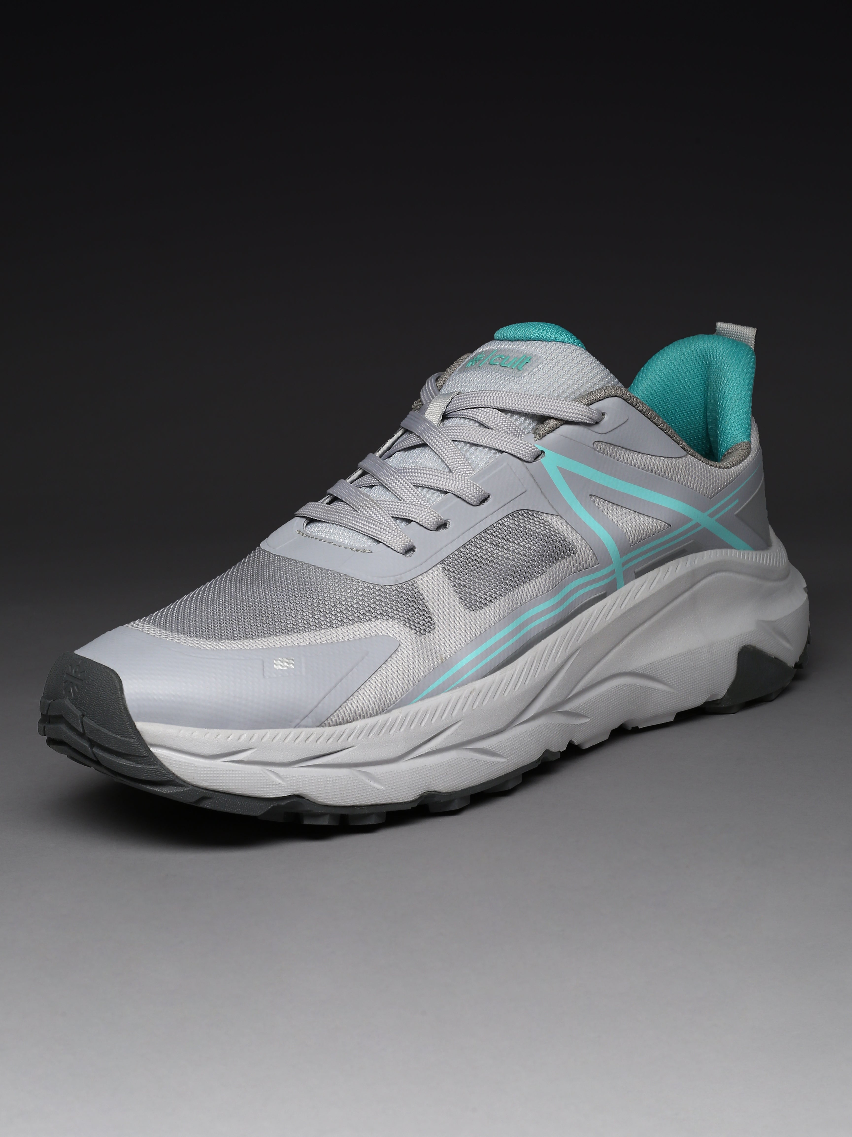 cult Men's Drift Outdoor Shoes - L.Grey/Sea Green