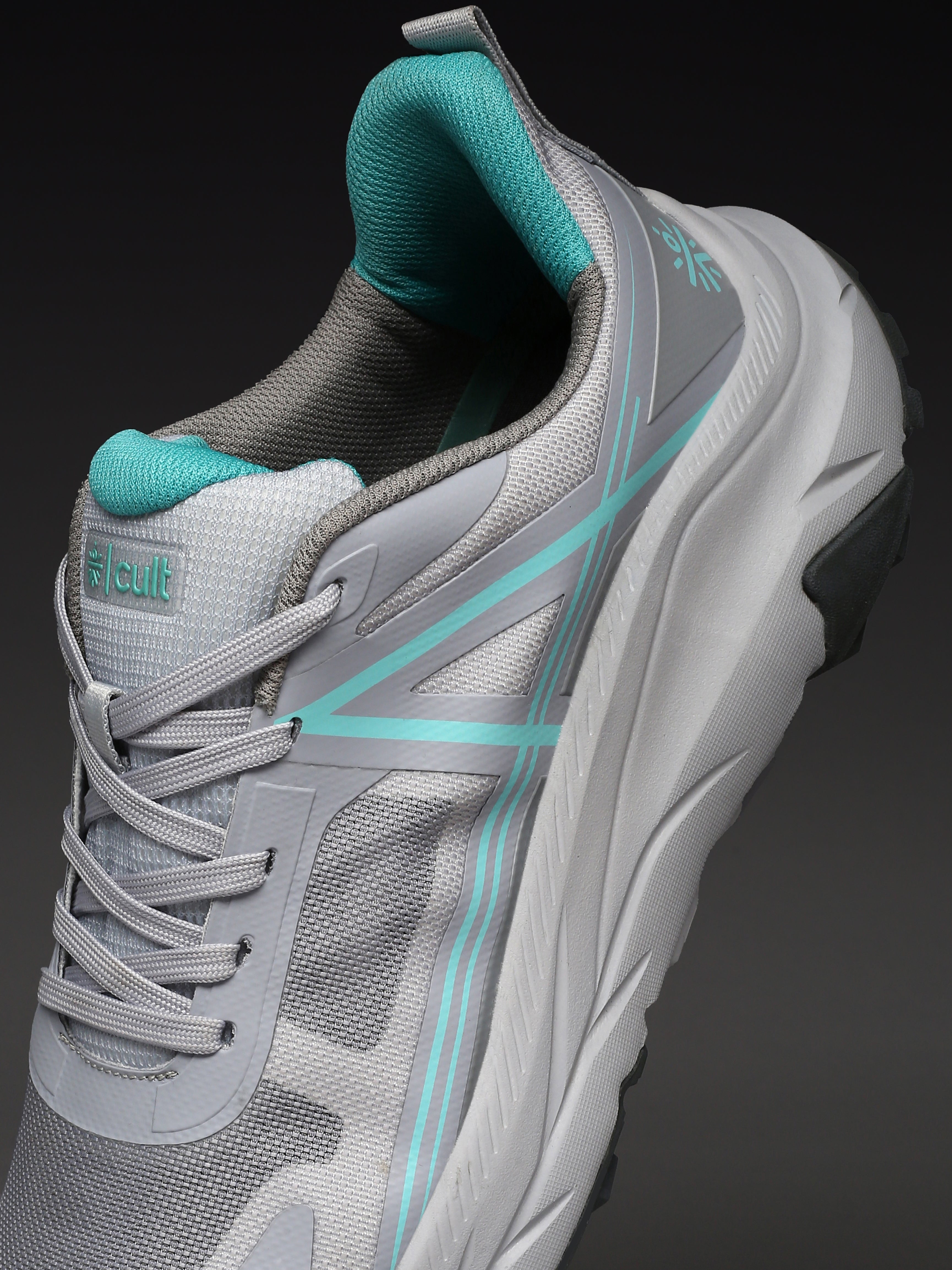 cult Men's Drift Outdoor Shoes - L.Grey/Sea Green