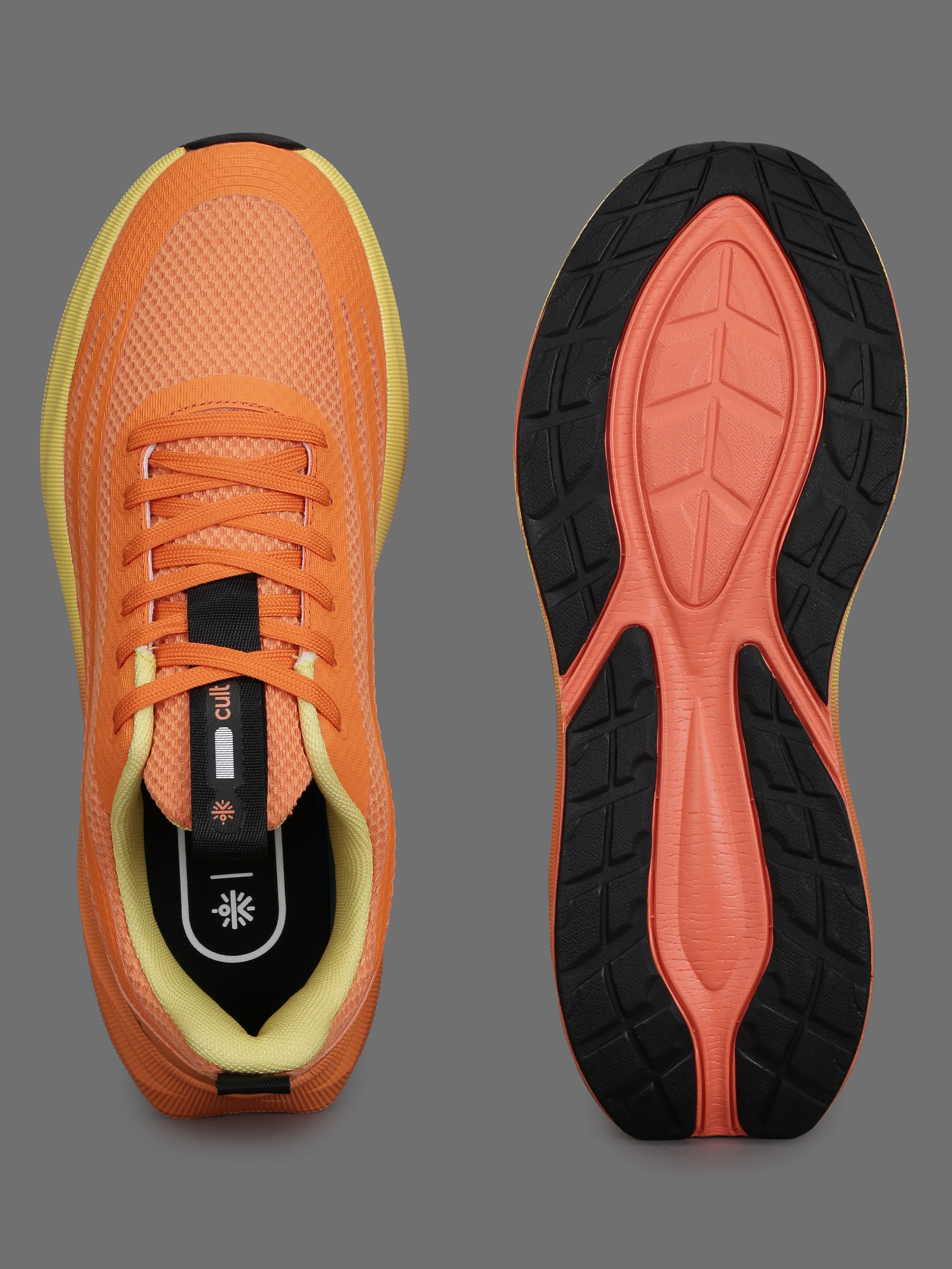 cult Men's Strix Running Shoes - Orange