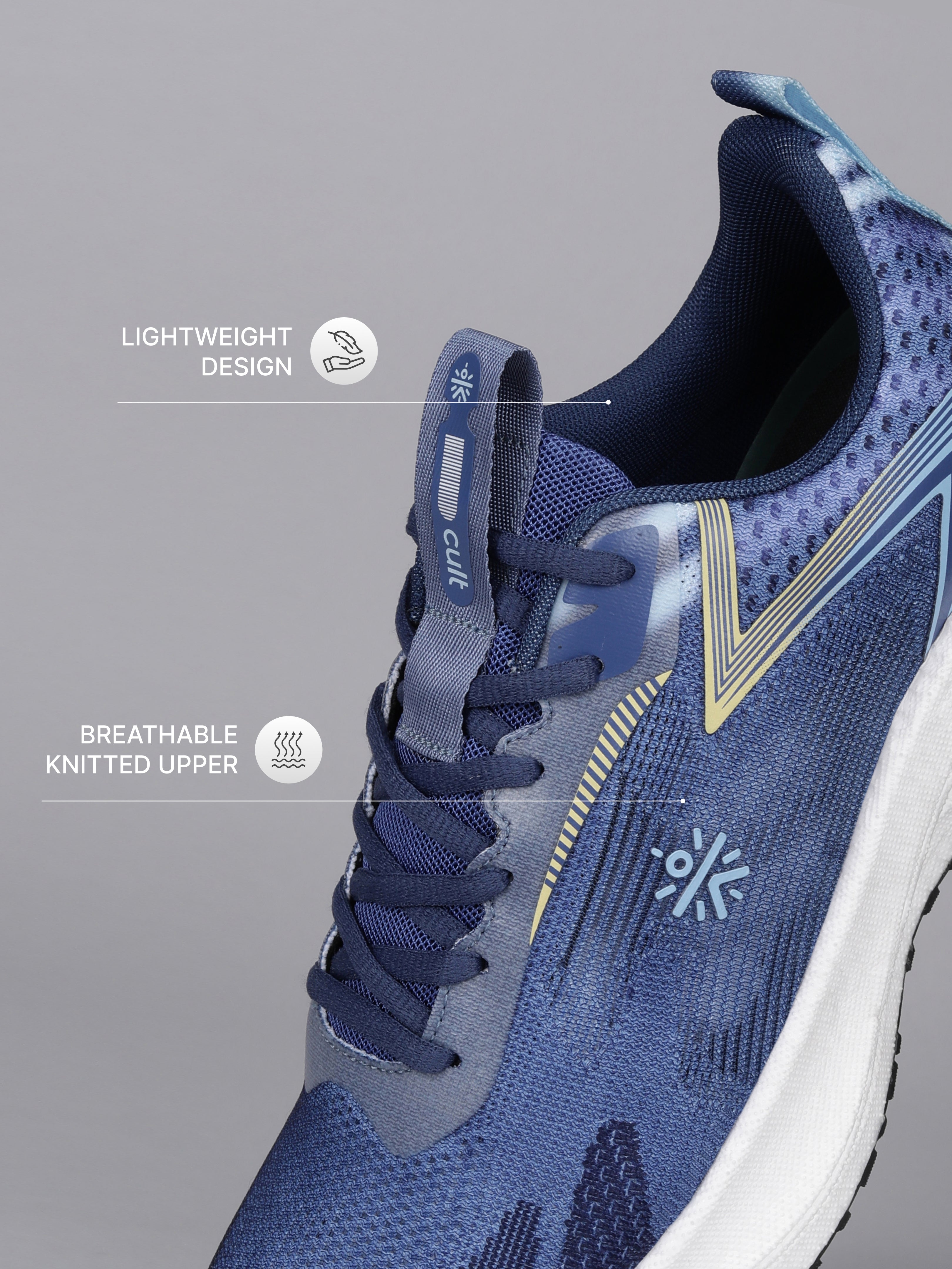 cult Men's Blazon Casual Shoes - Navy