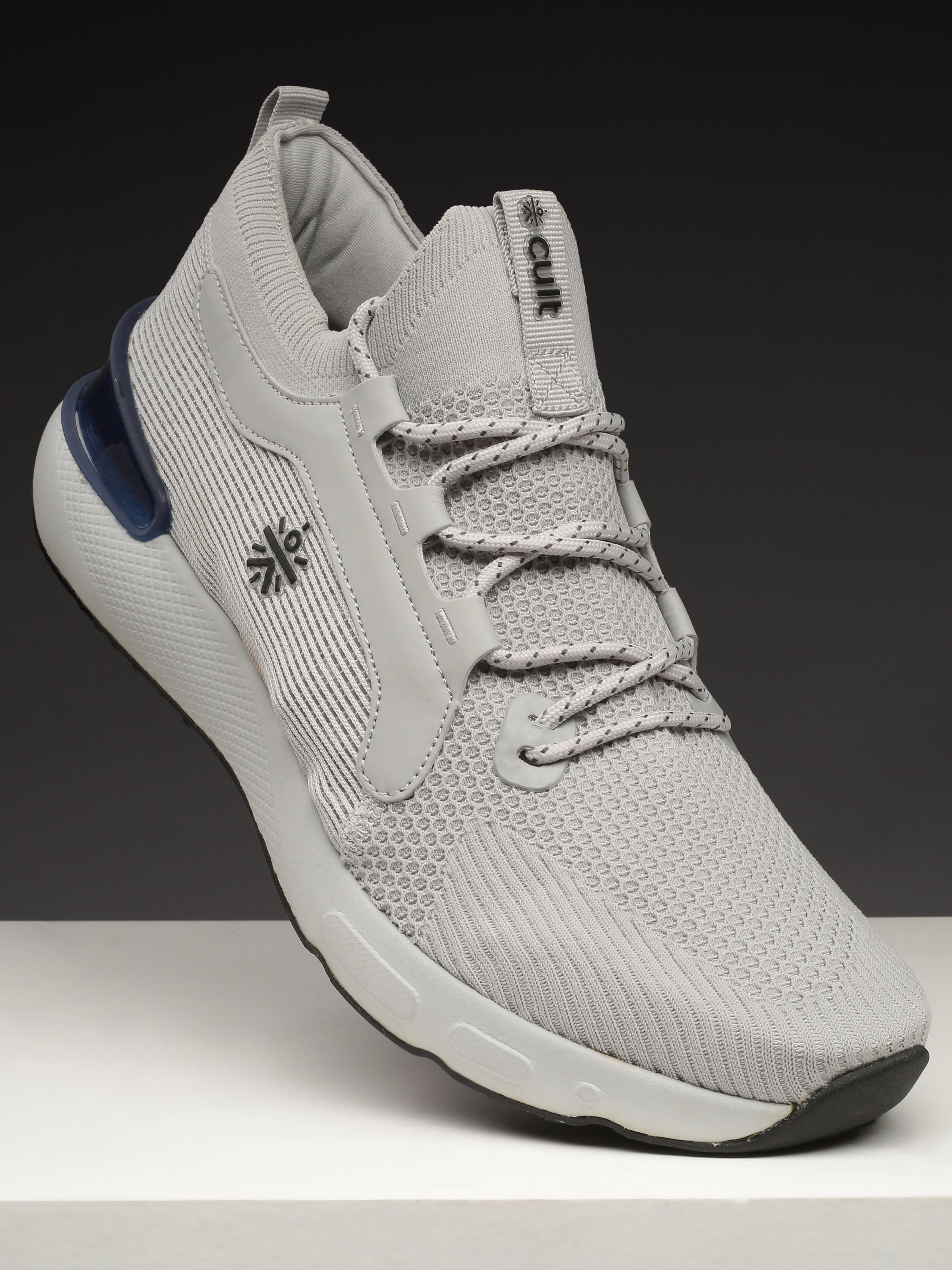 cult Men's Motive Running Shoes - L.Grey/Black