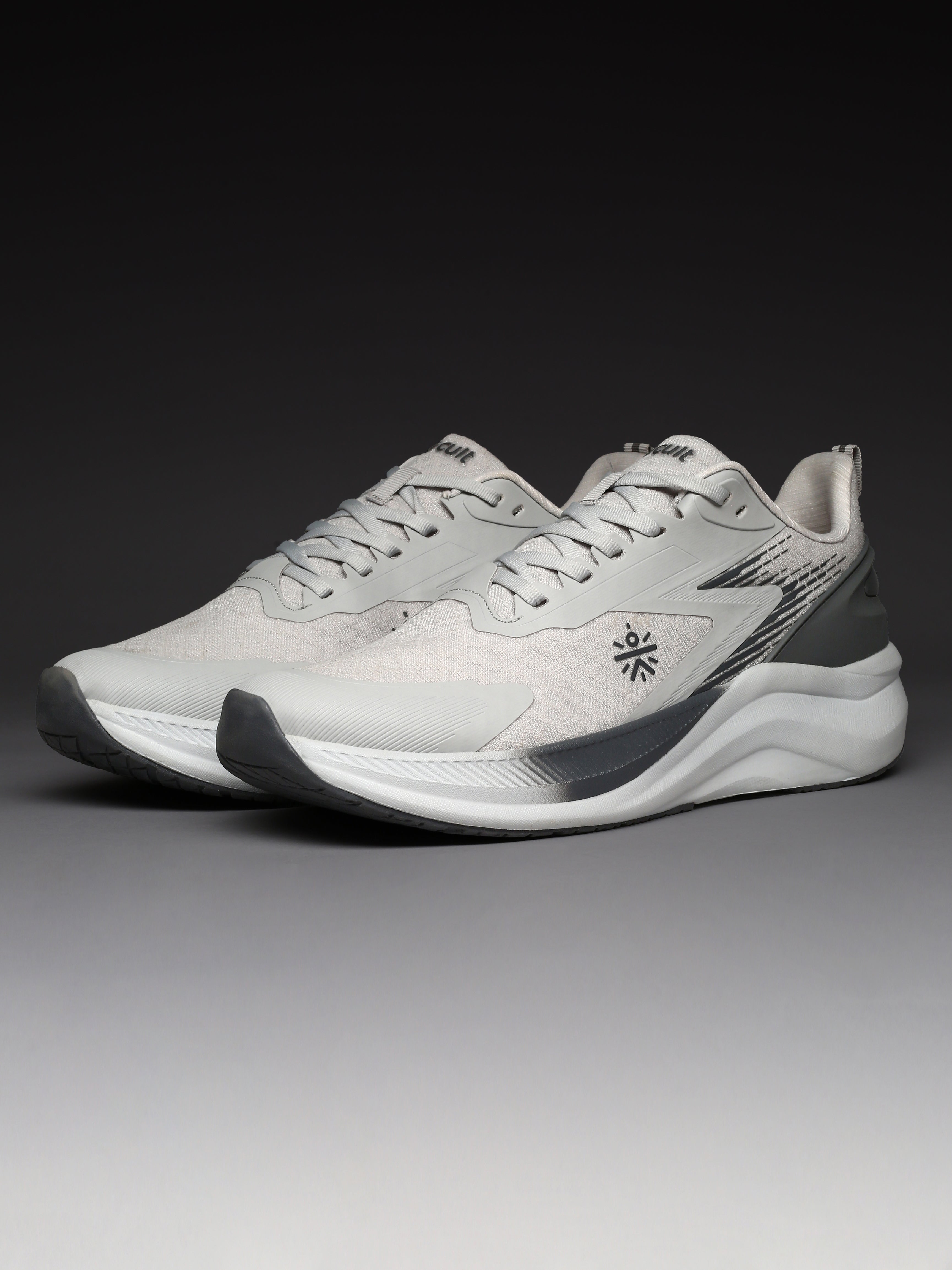 cult Men's Revix Running Shoes - L.Grey/D.Grey