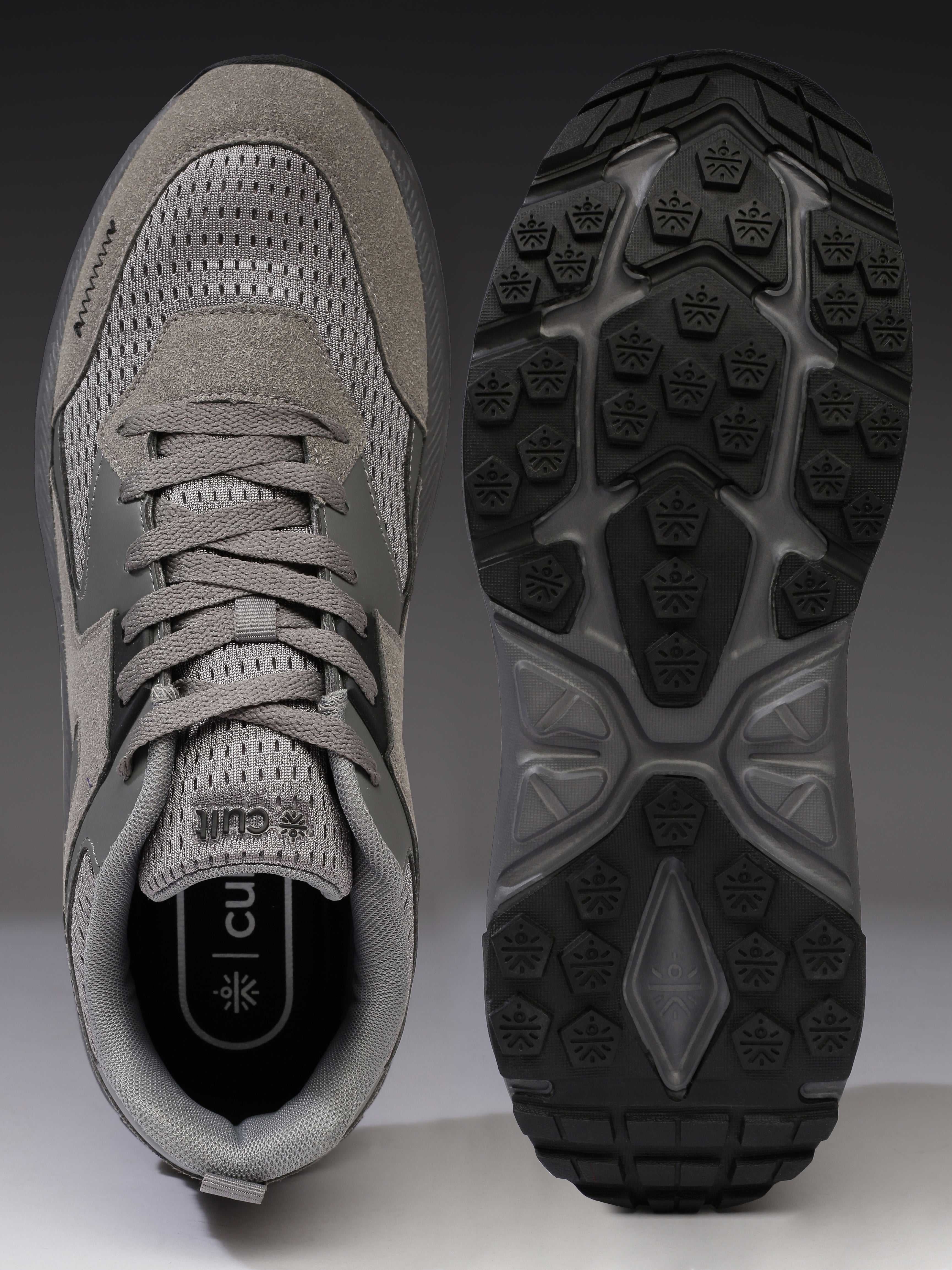 cult Men Aerolume Outdoor Shoes - D.Grey/L.Olive