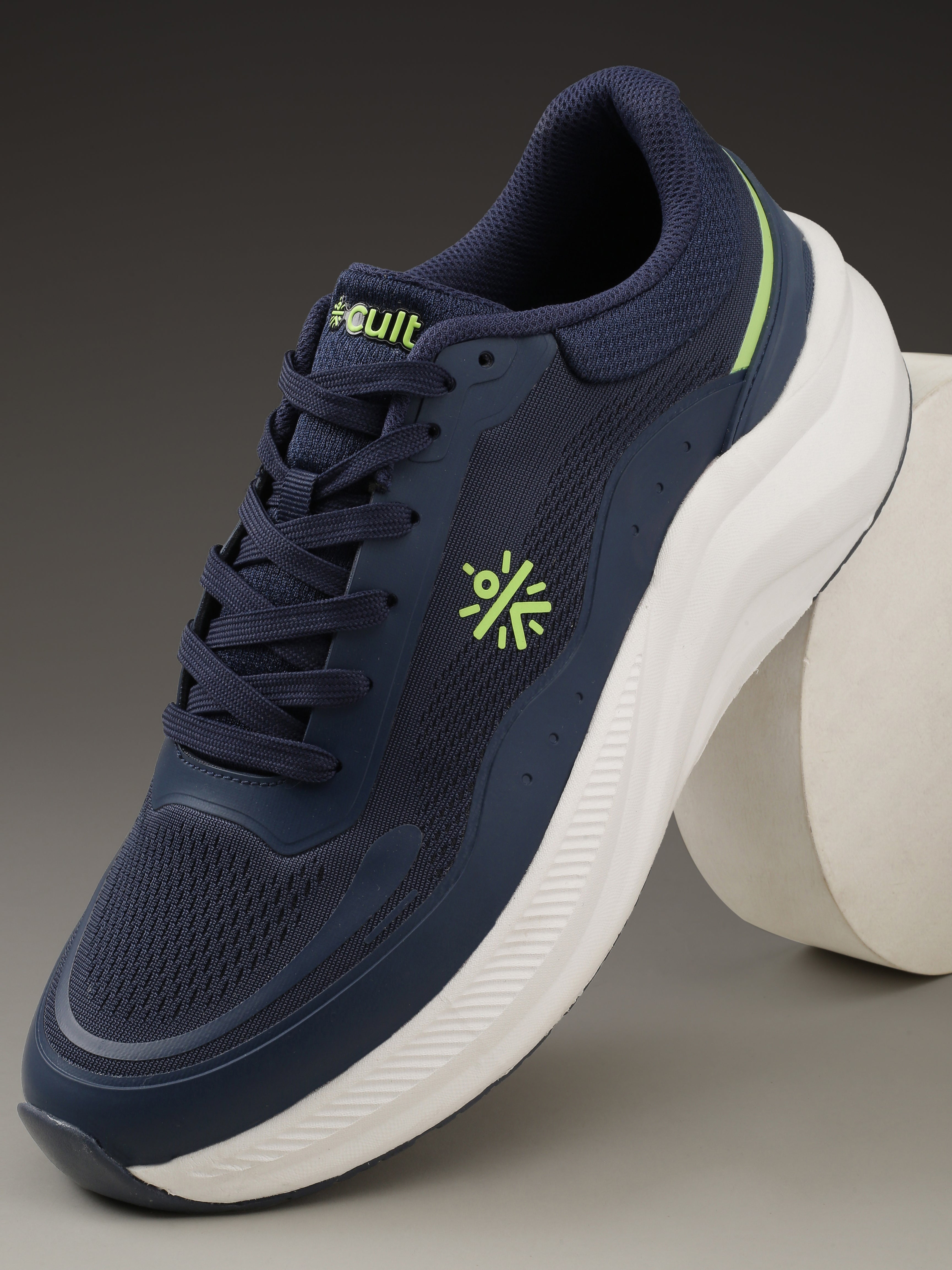 cult Men's FlowPro Running Shoes - Navy Blue