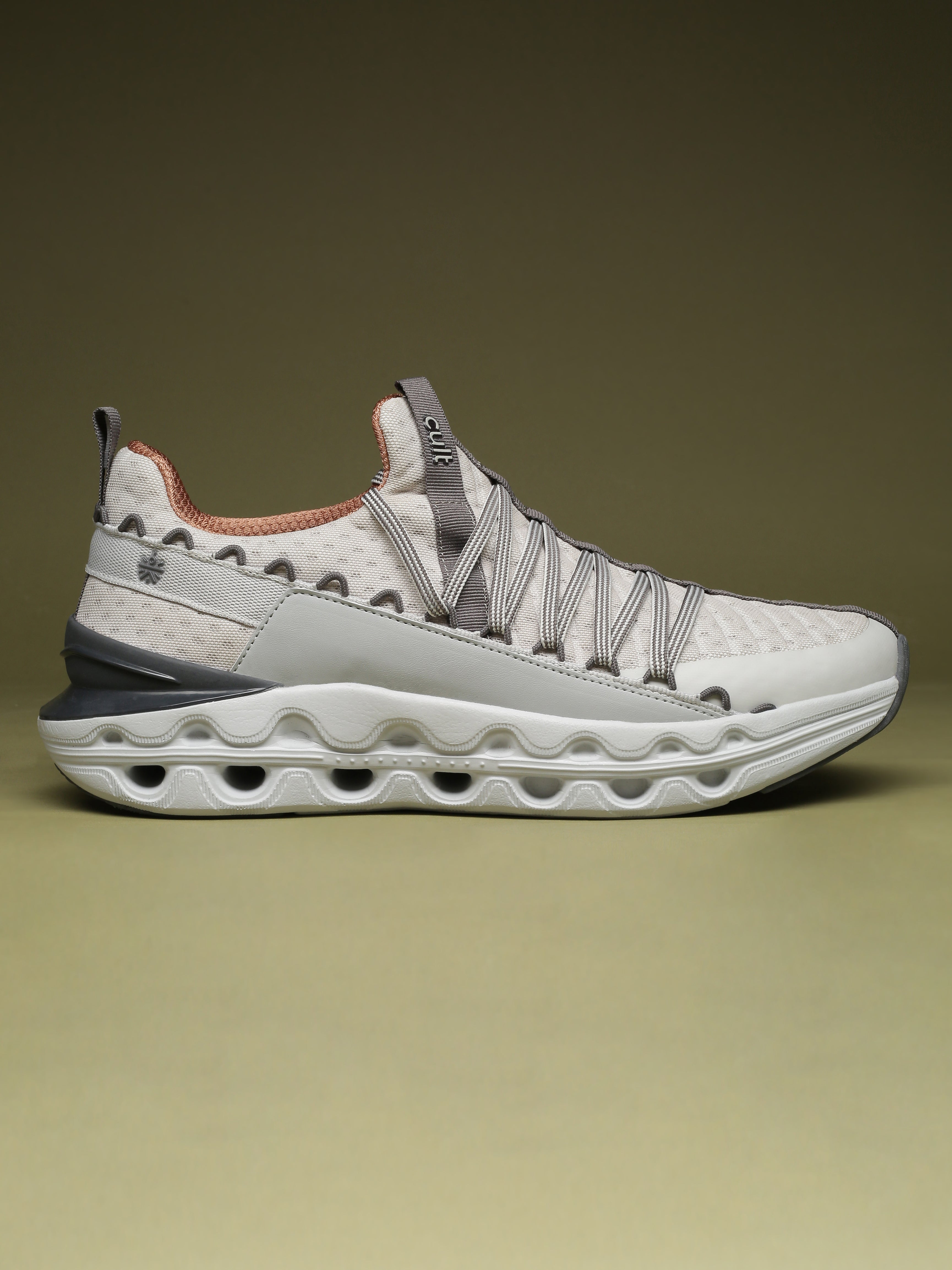 cult Men's Loop Walking Shoes - L.Grey/Black