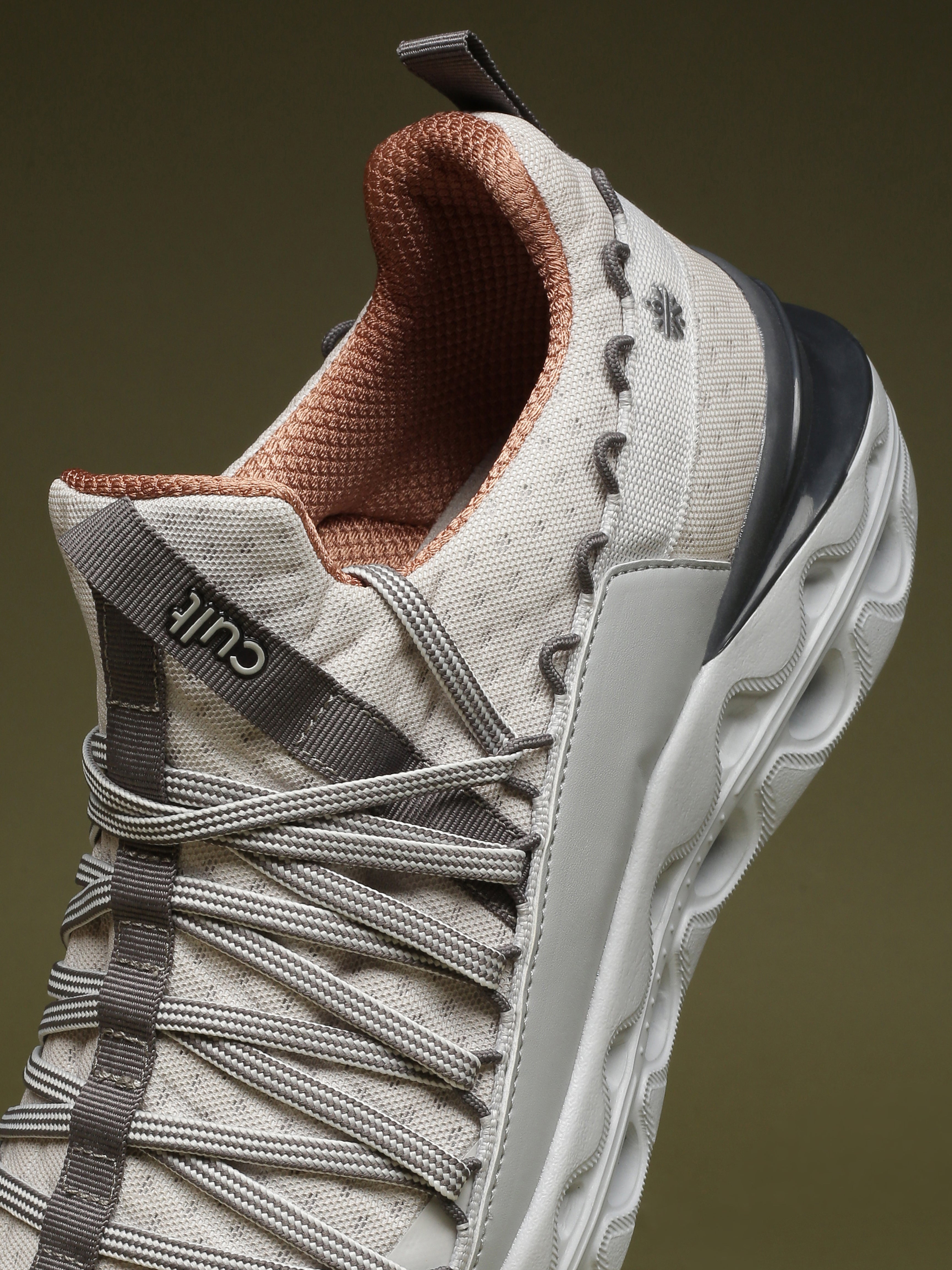 cult Men's Loop Walking Shoes - L.Grey/Black