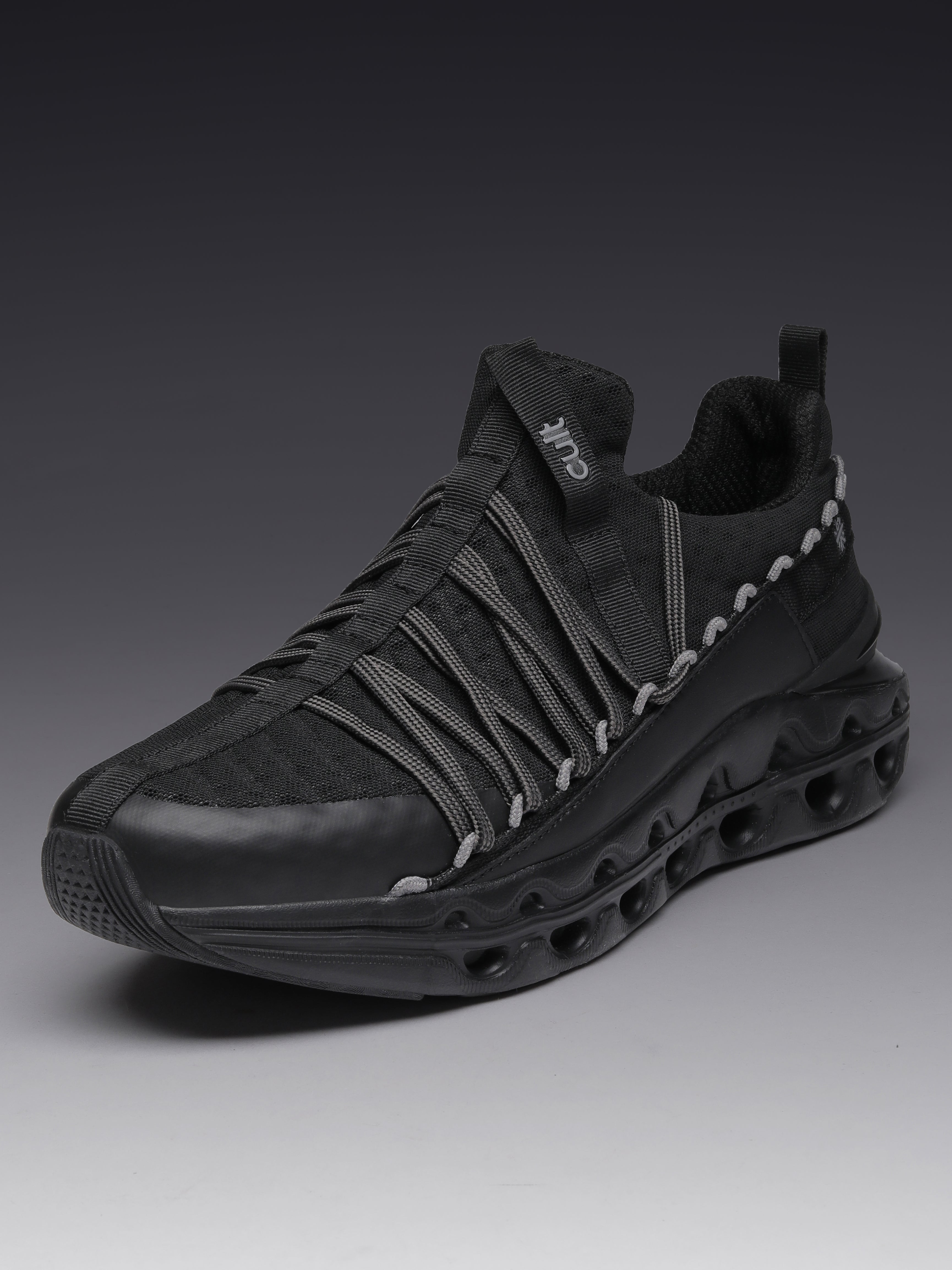 cult Men's Loop Walking Shoes - Black