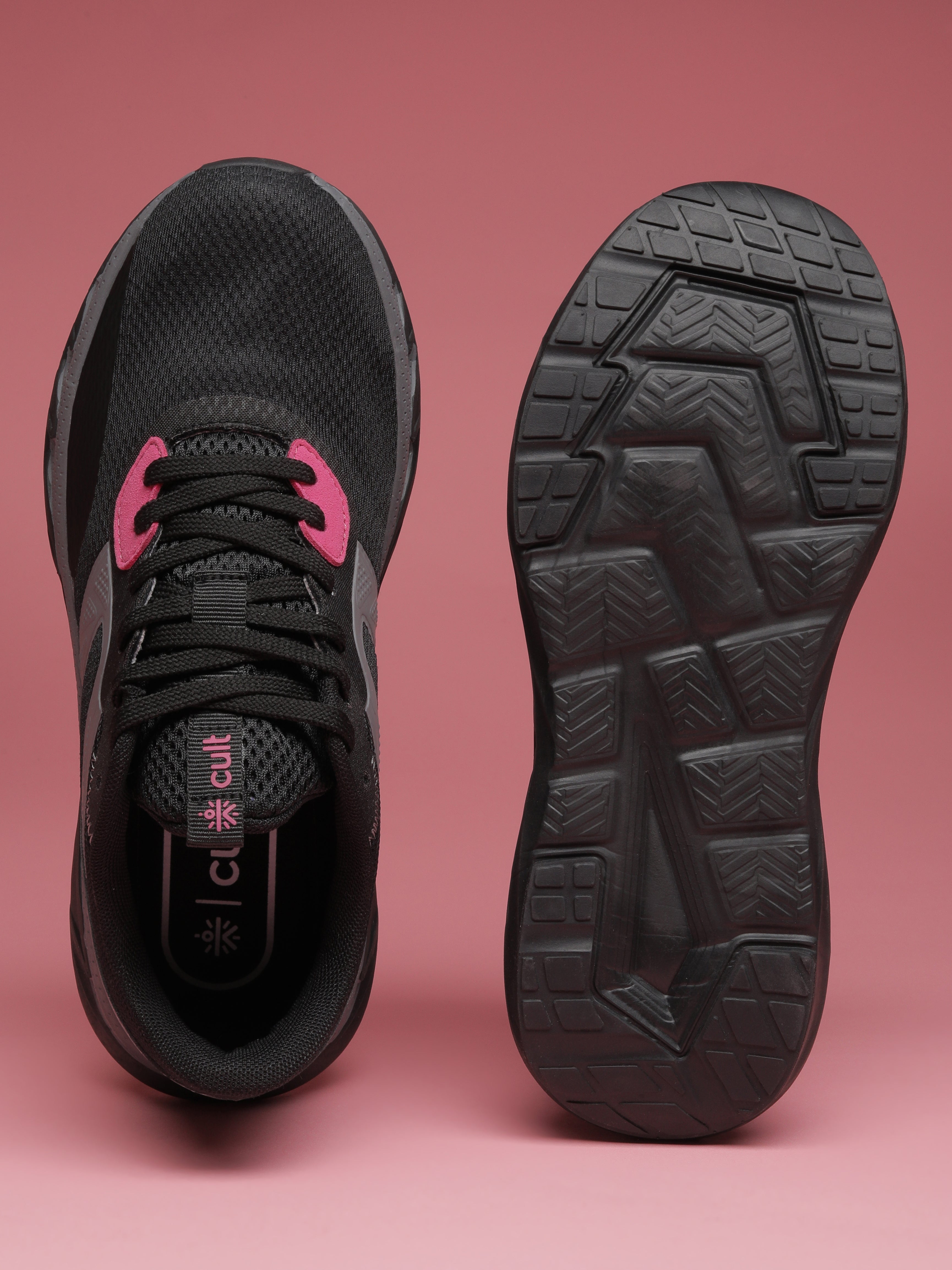 cult Women's Havok Running Shoes - Black