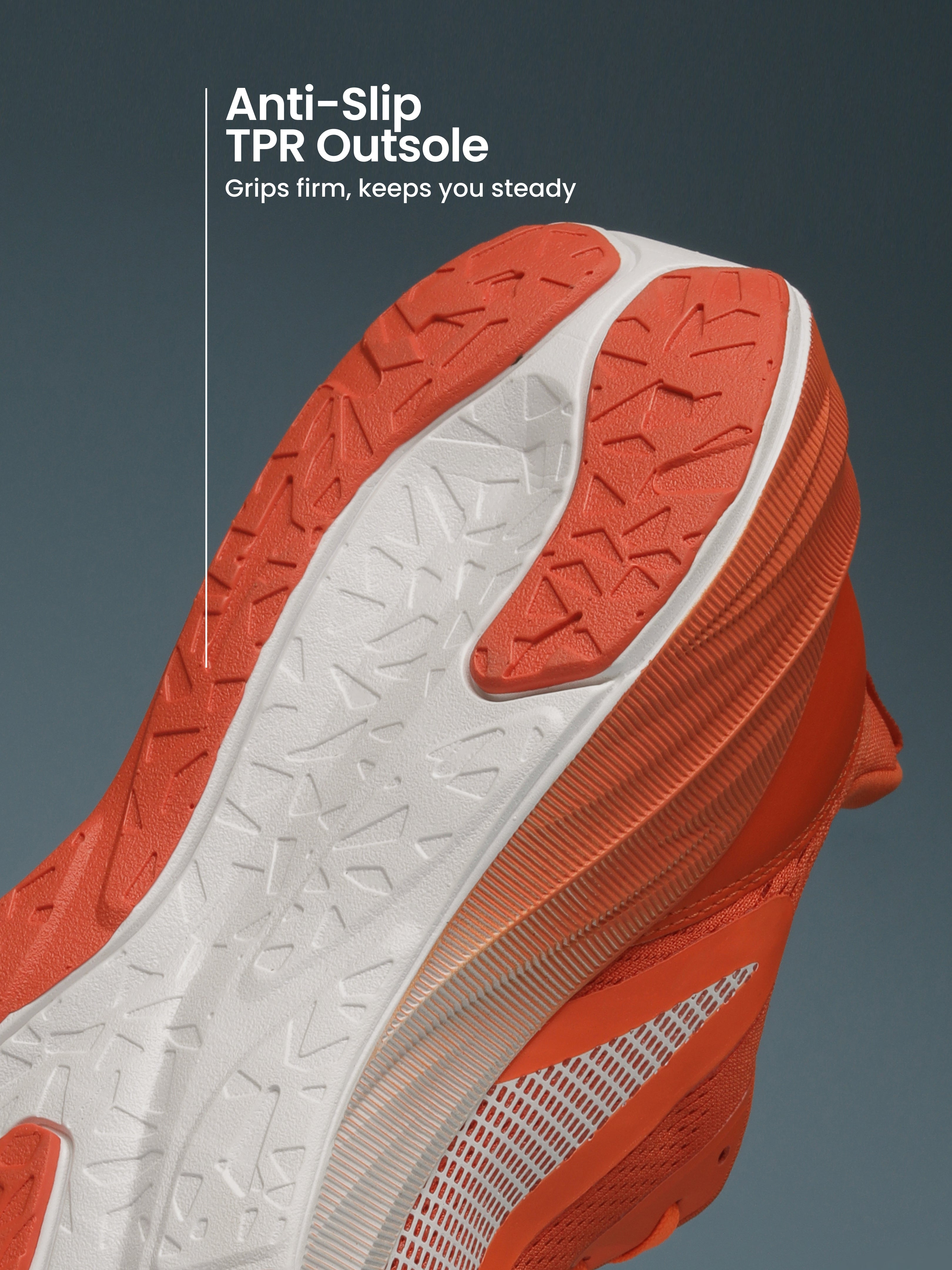 cult Men's Nexon Casual Shoes - Orange/White