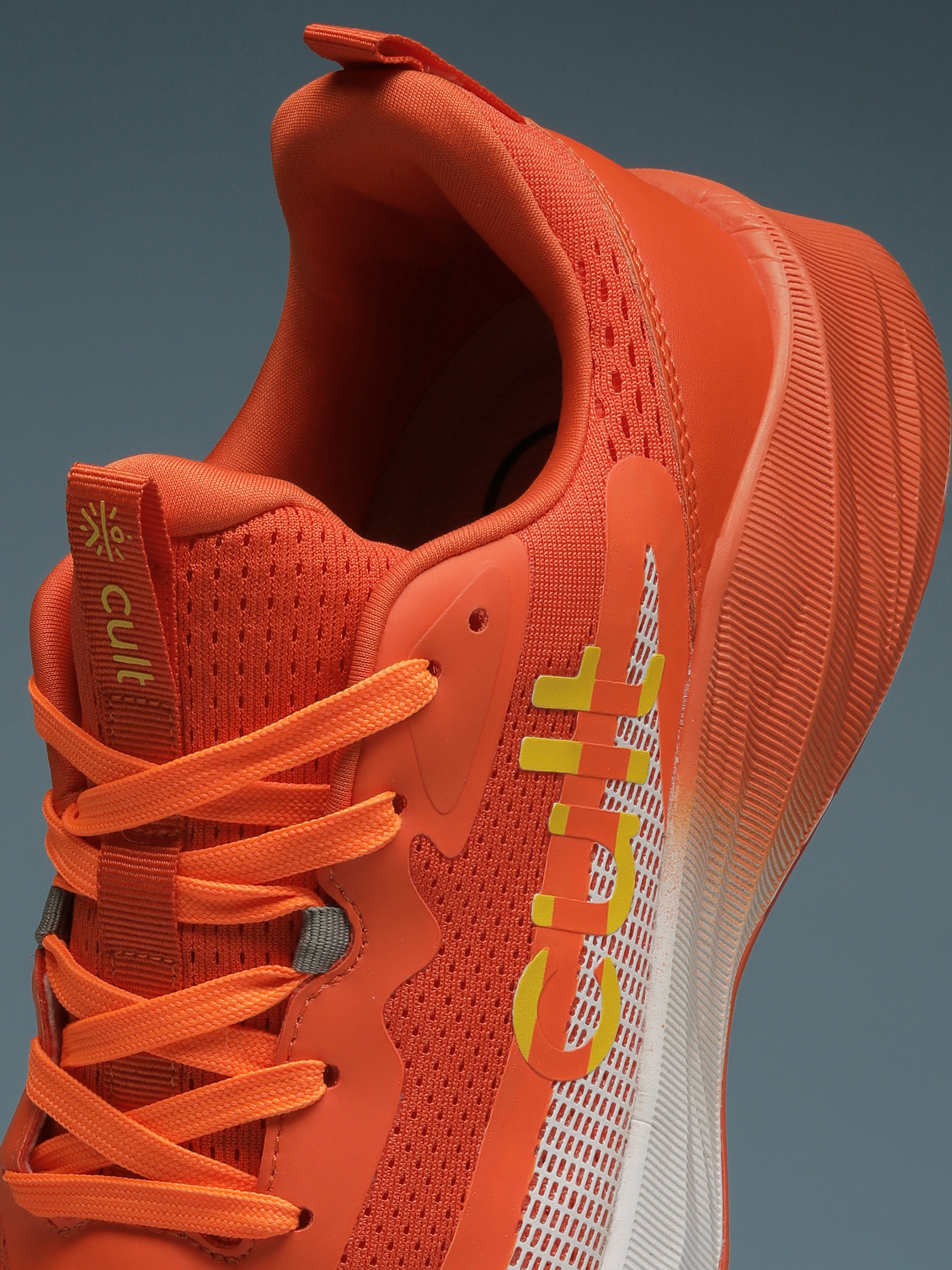 cult Men's Nexon Casual Shoes - Orange/White