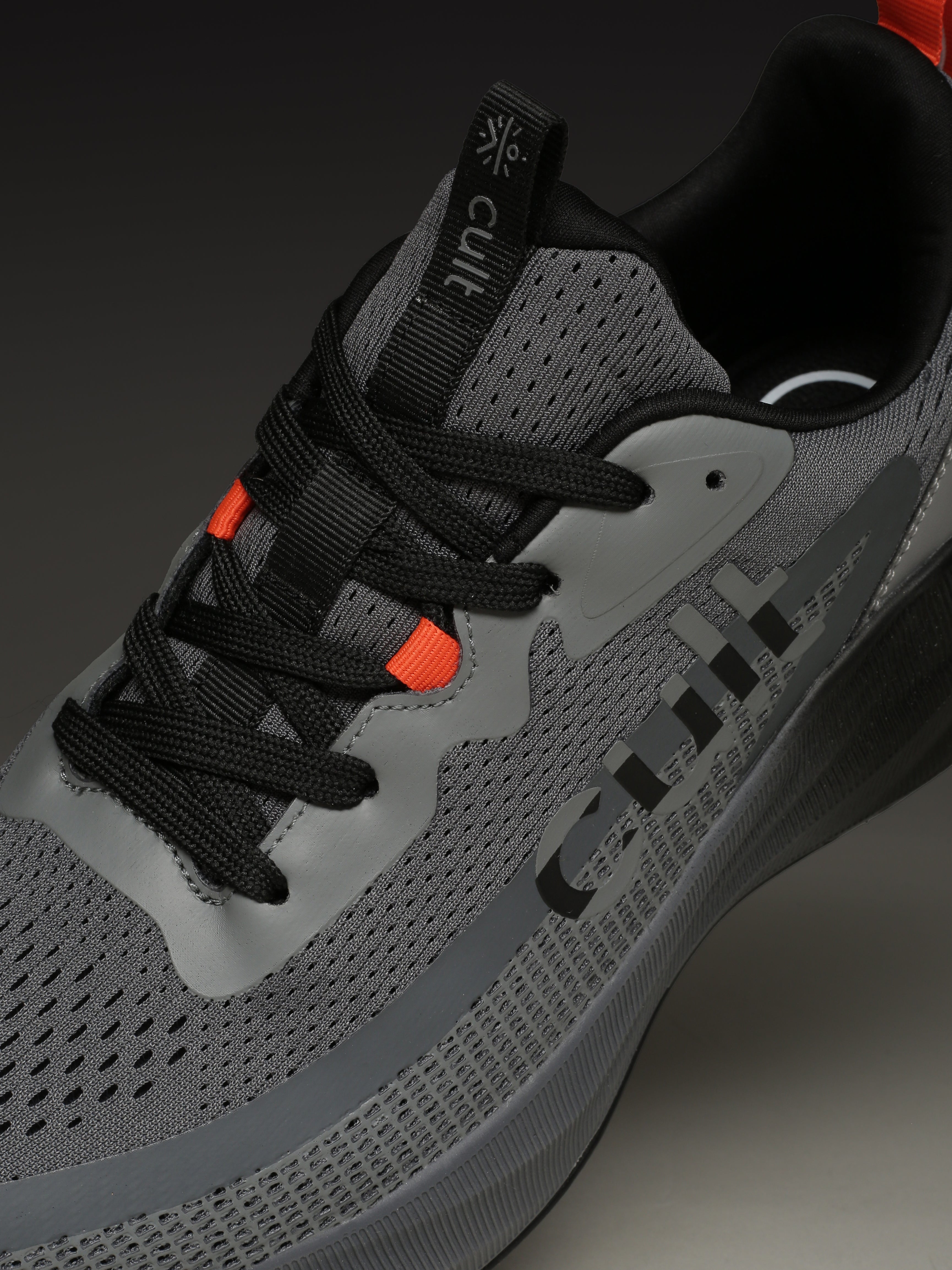 cult Men's Nexon Casual Shoes - Black/D.Grey