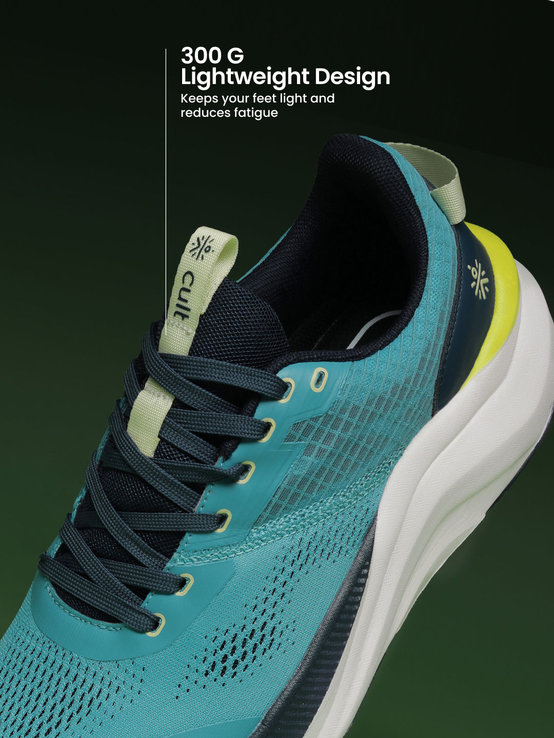 cult Men's Kairo Running Shoes - Sky Blue/Navy