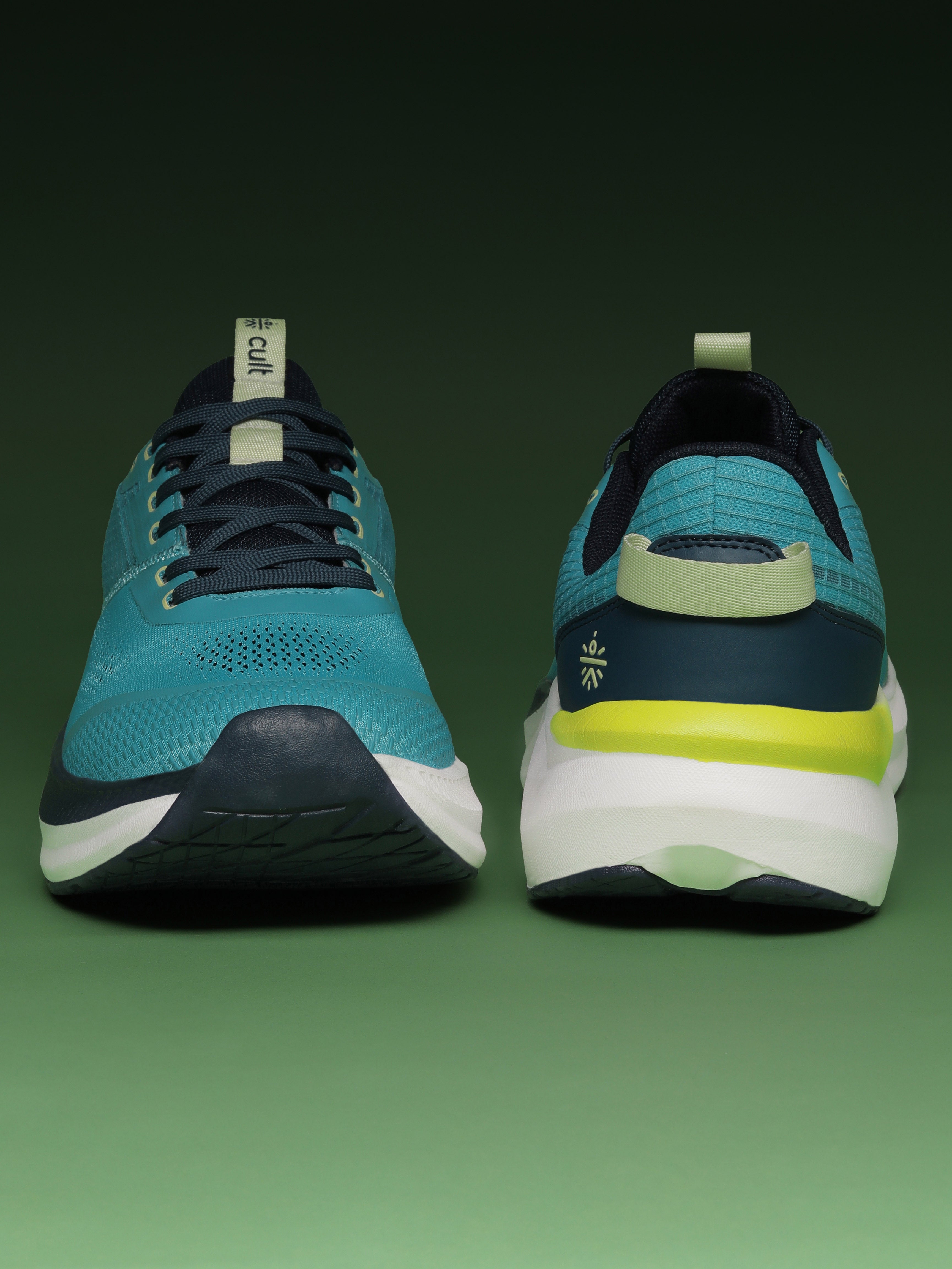 cult Men's Kairo Running Shoes - Sky Blue/Navy