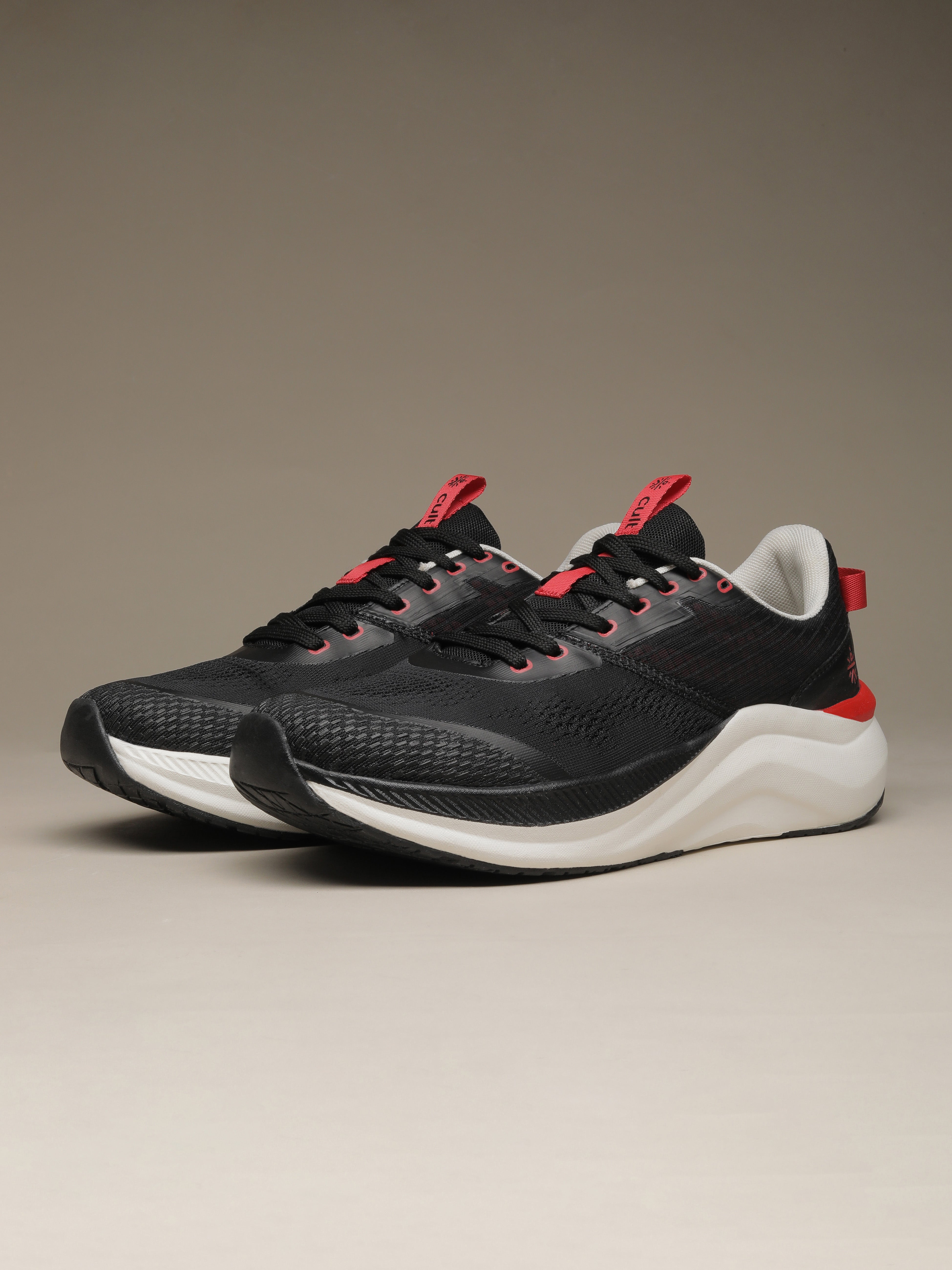cult Men's Kairo Running Shoes - Black/Red