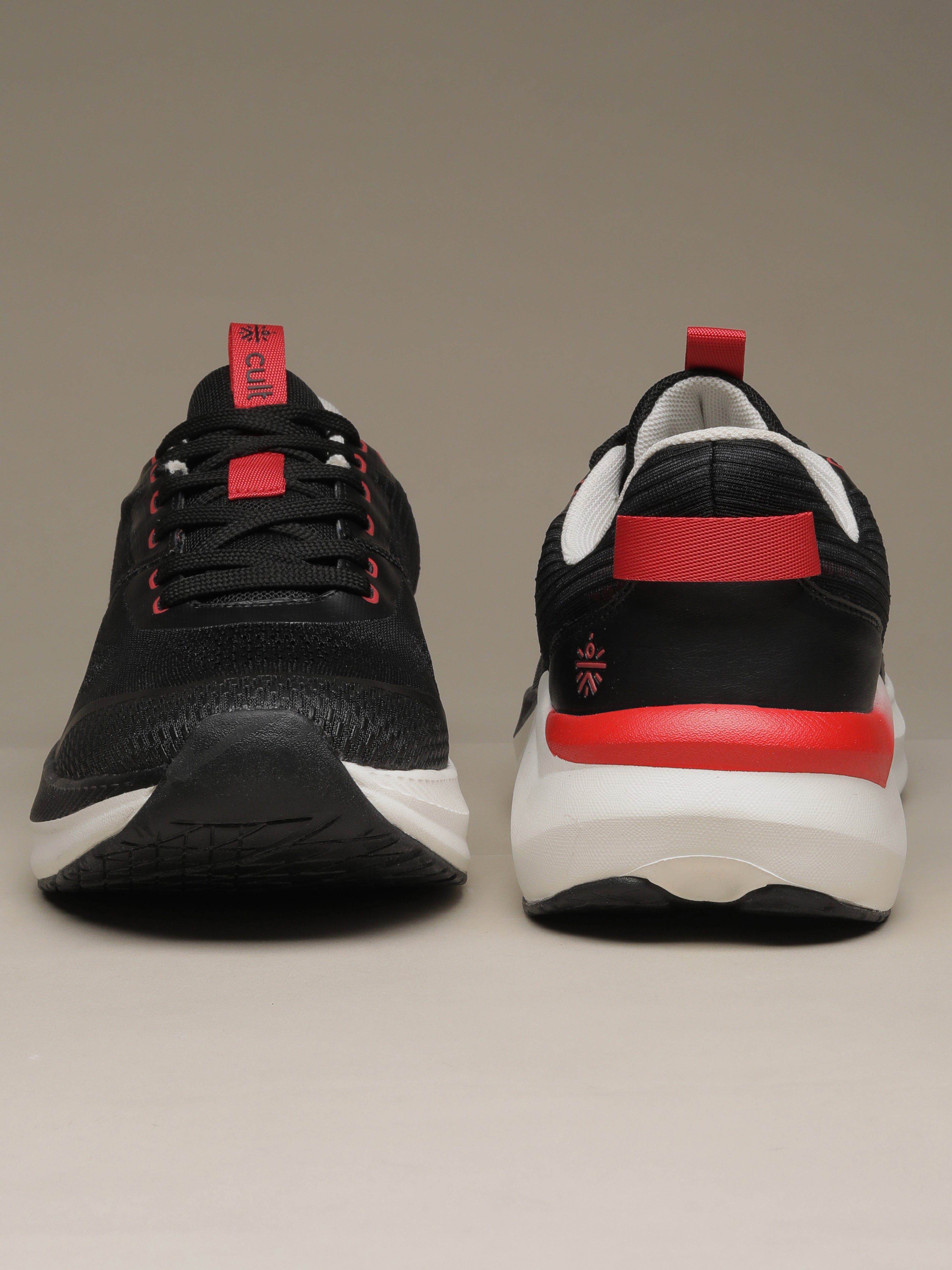 cult Men's Kairo Running Shoes - Black/Red