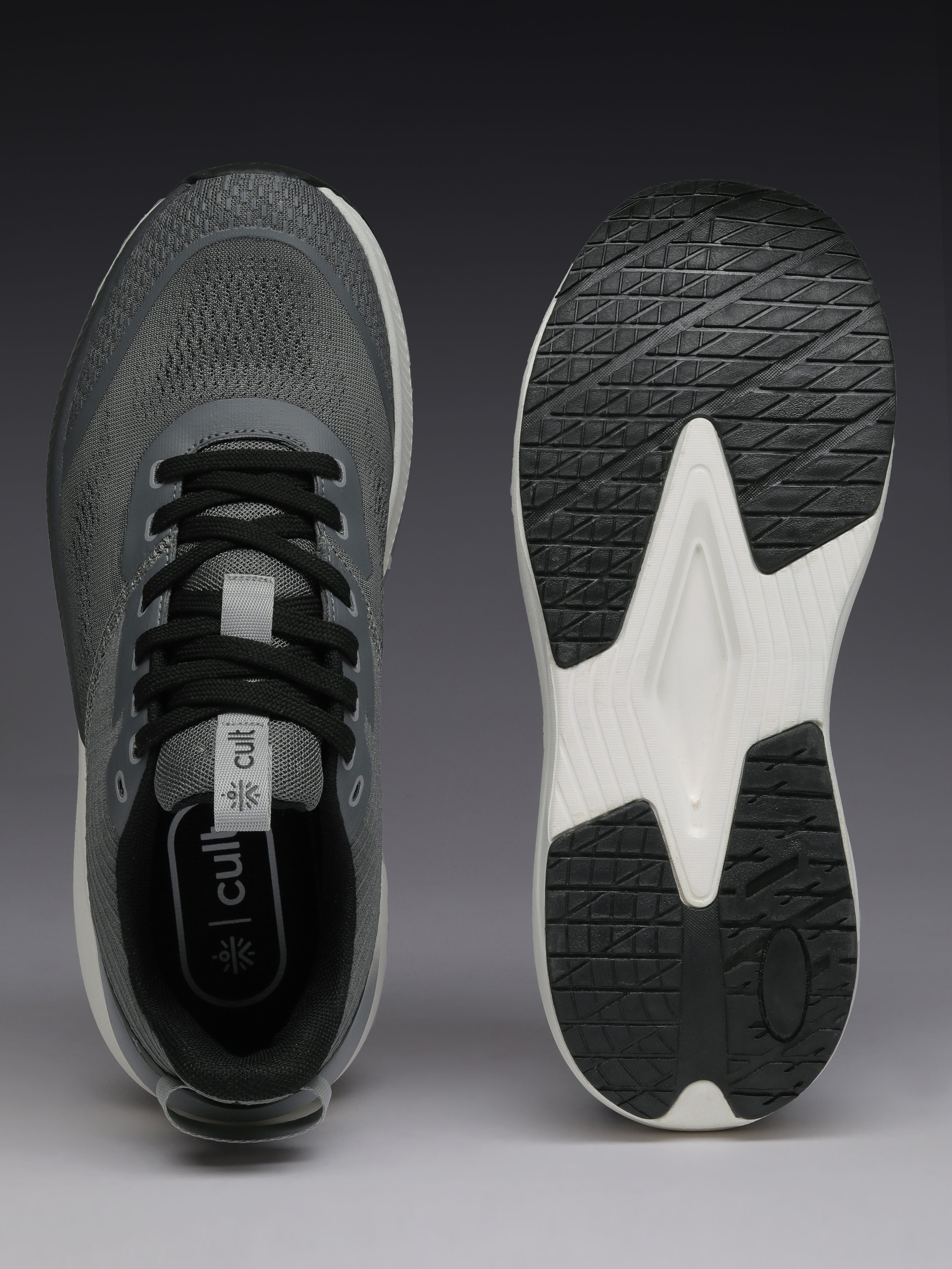 cult Men's Kairo Running Shoes - D.Grey