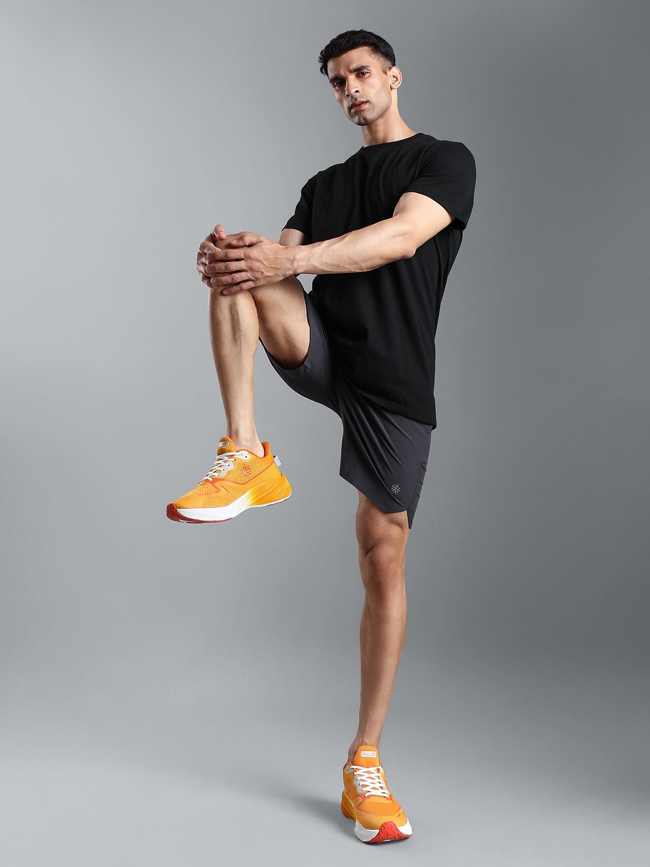 cult Men's Nitro Running Shoes - Orange/White