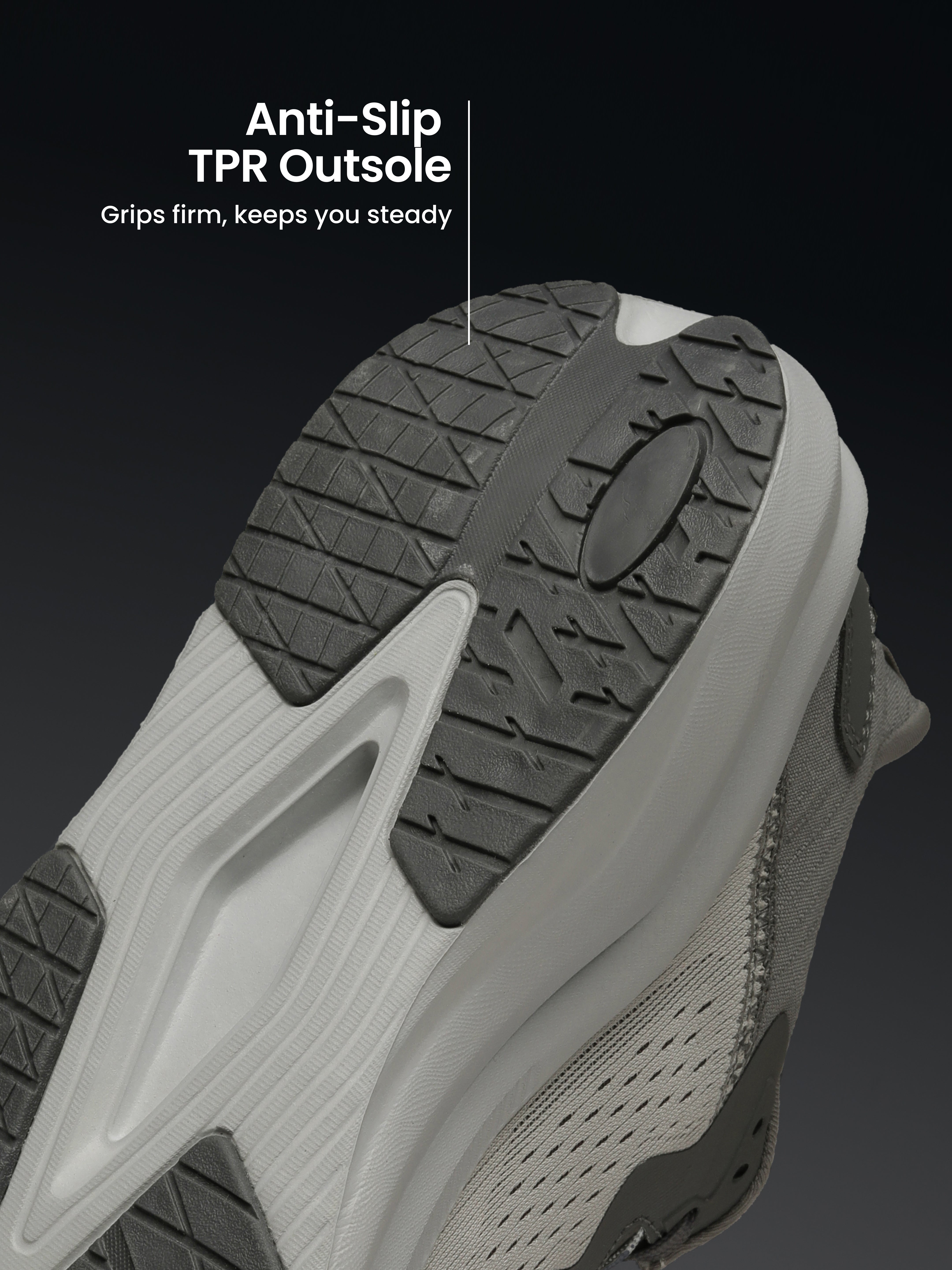 cult Men's Zeon Running Shoes - Grey