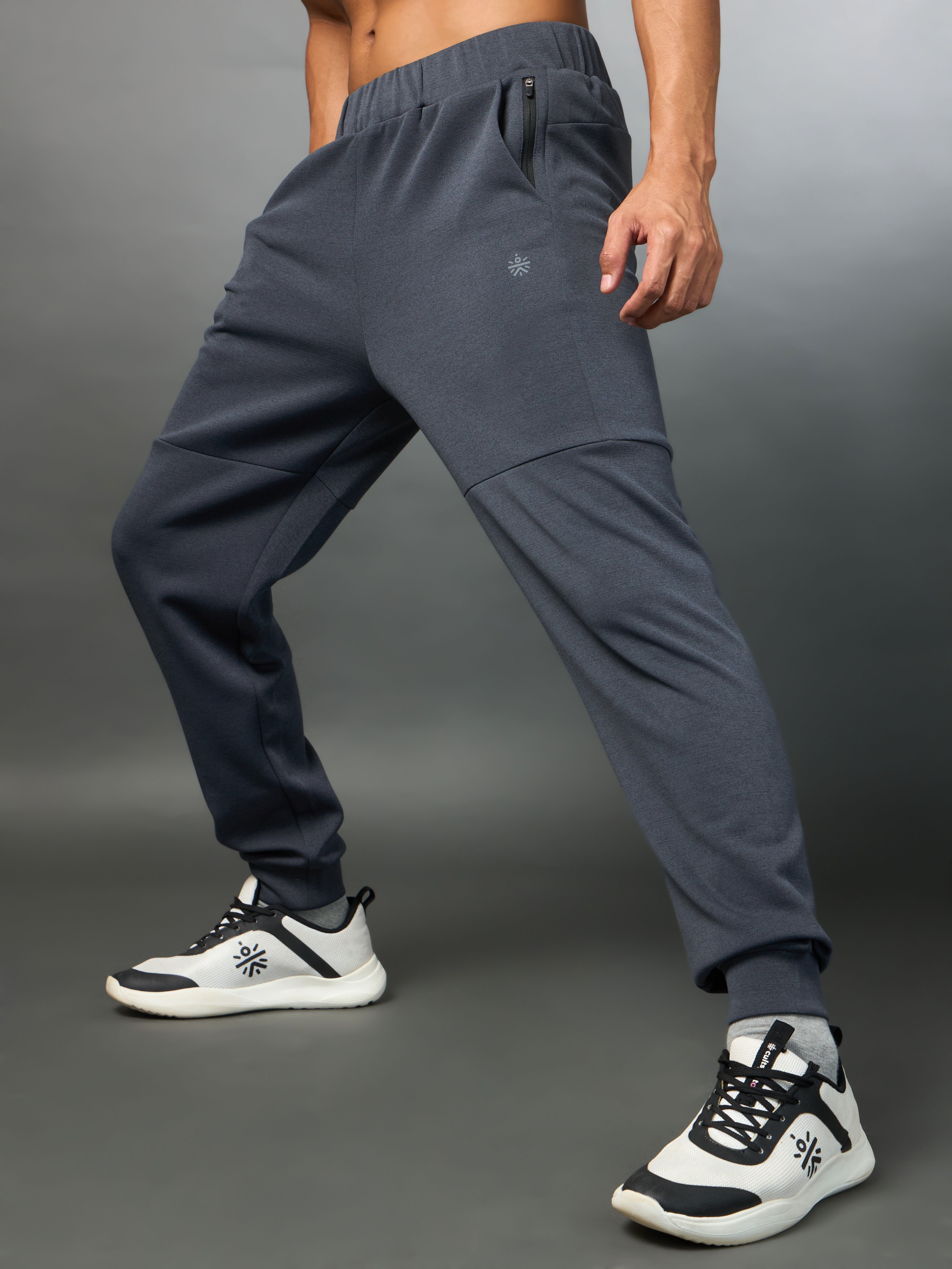 Men's Muscle Activate Grey Joggers