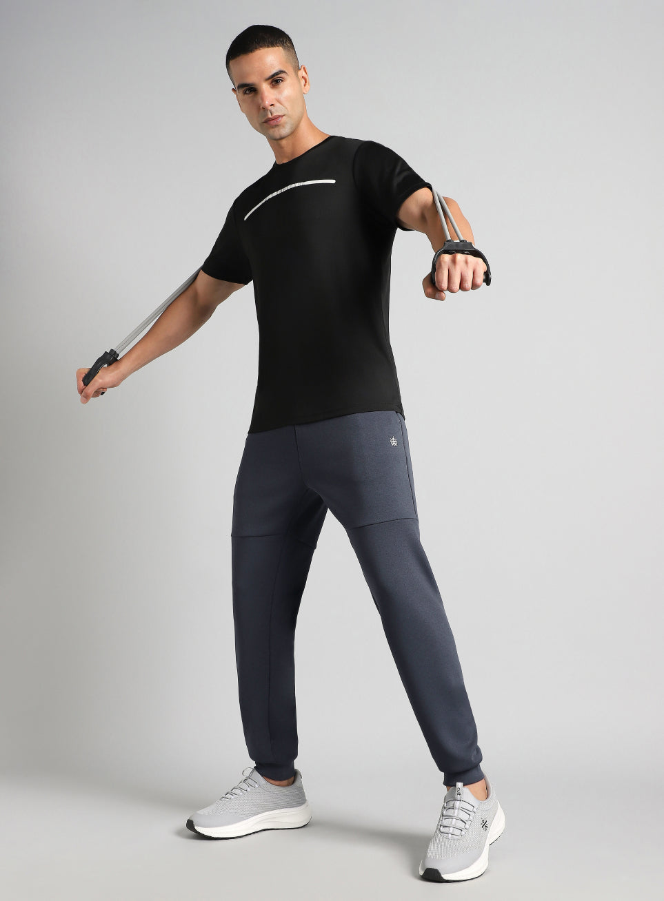 Men's Muscle Activate Grey Joggers