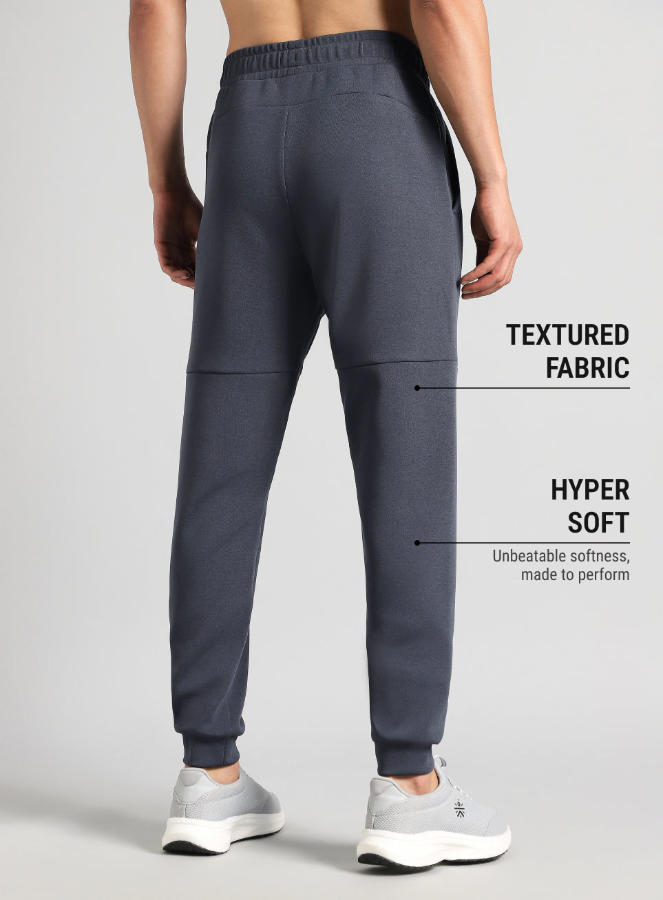 Men's Muscle Activate Grey Joggers
