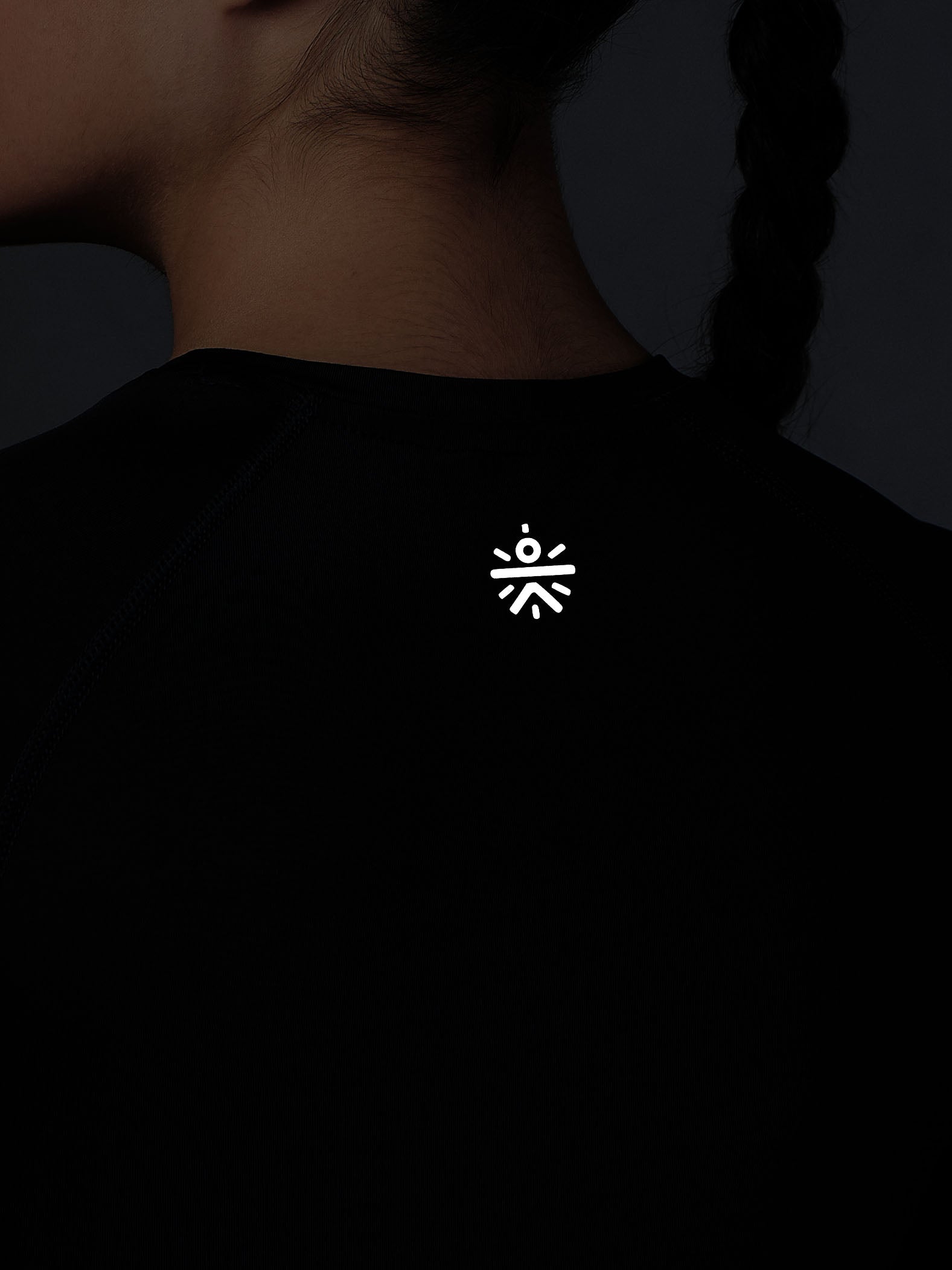 Women's Base Layer Navy Compression Running Top