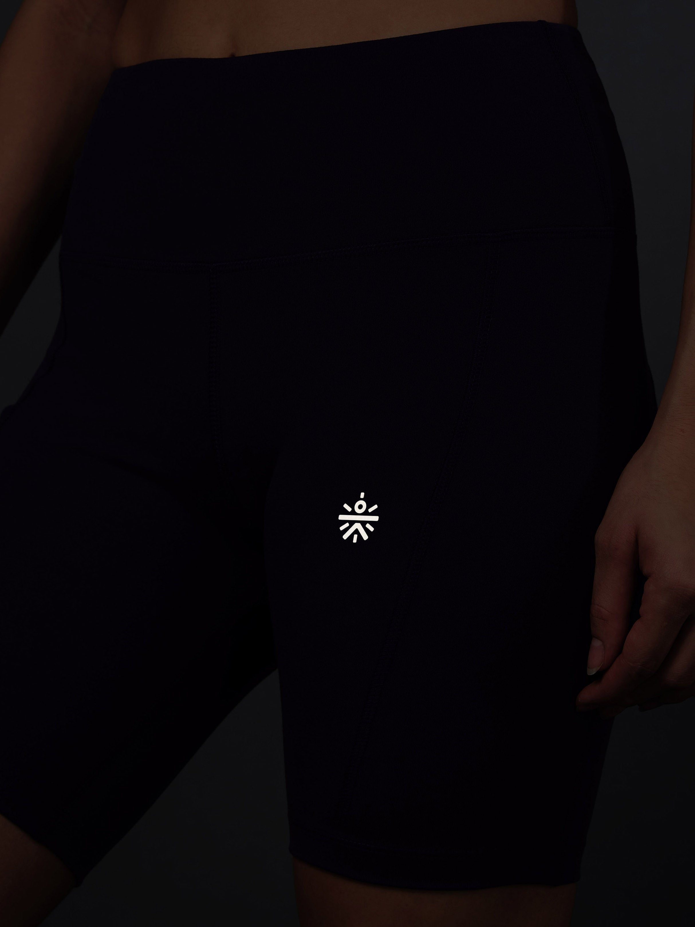 Women's Purple Performance Biker Shorts