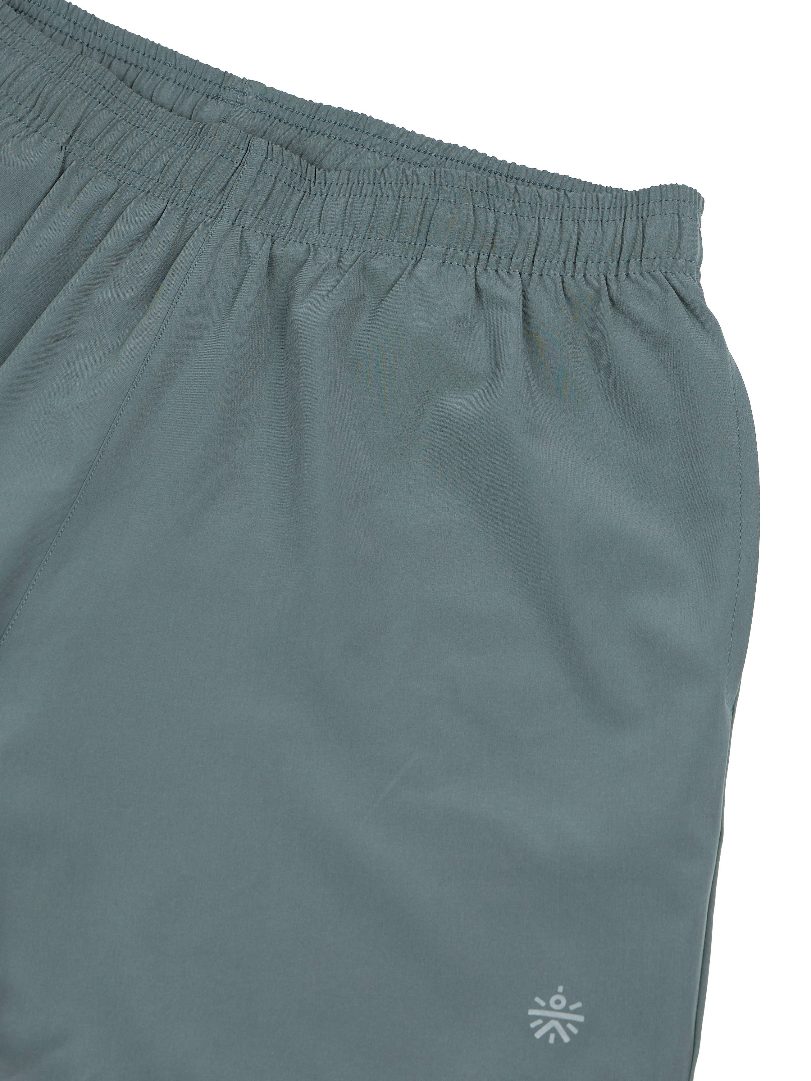 Men's Run Elevate Green Integrated Shorts