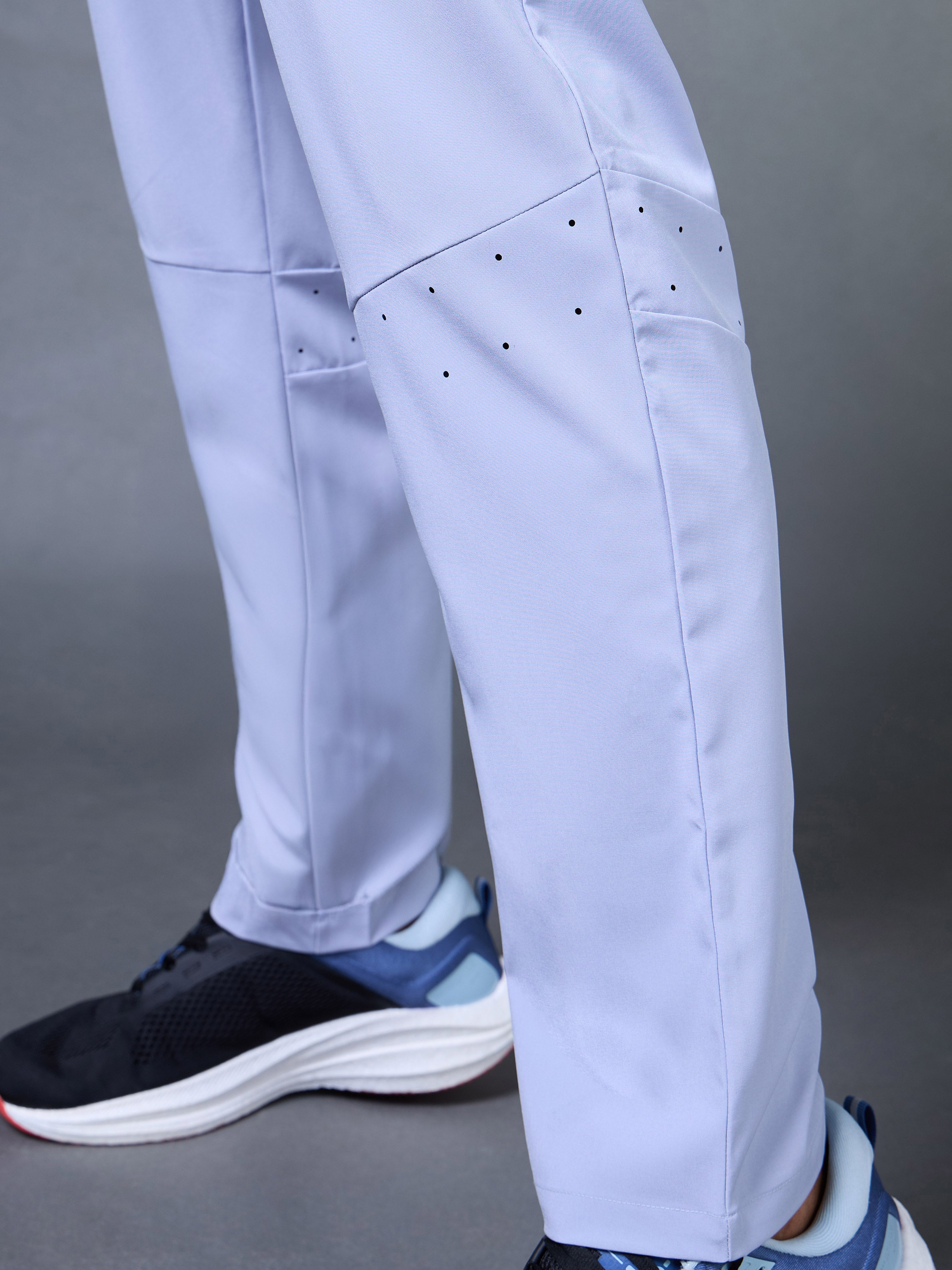 Men's Blue High Flex Training Performance Trackpants