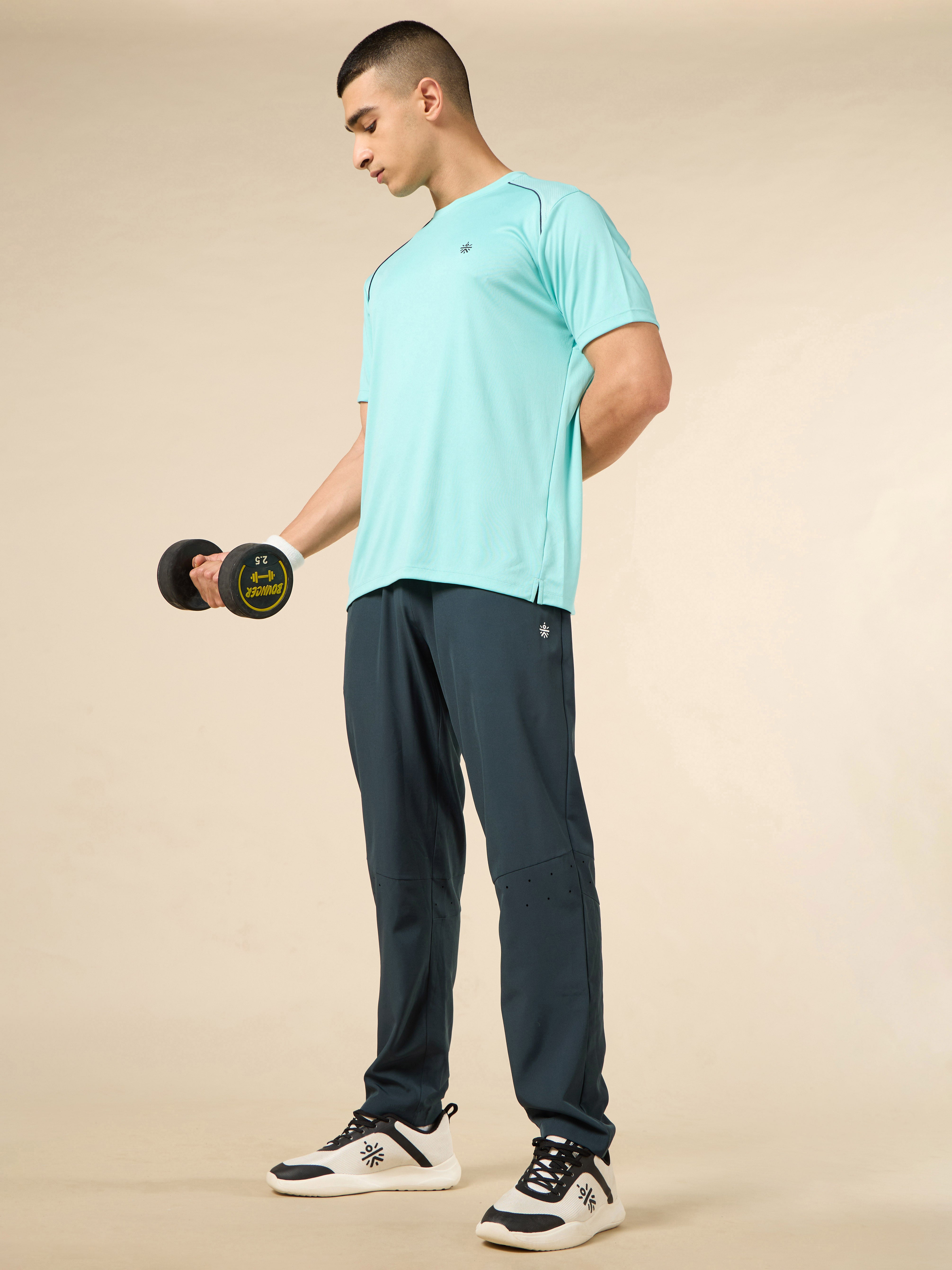 Men's Lt. Blue High Flex Training Performance Pants