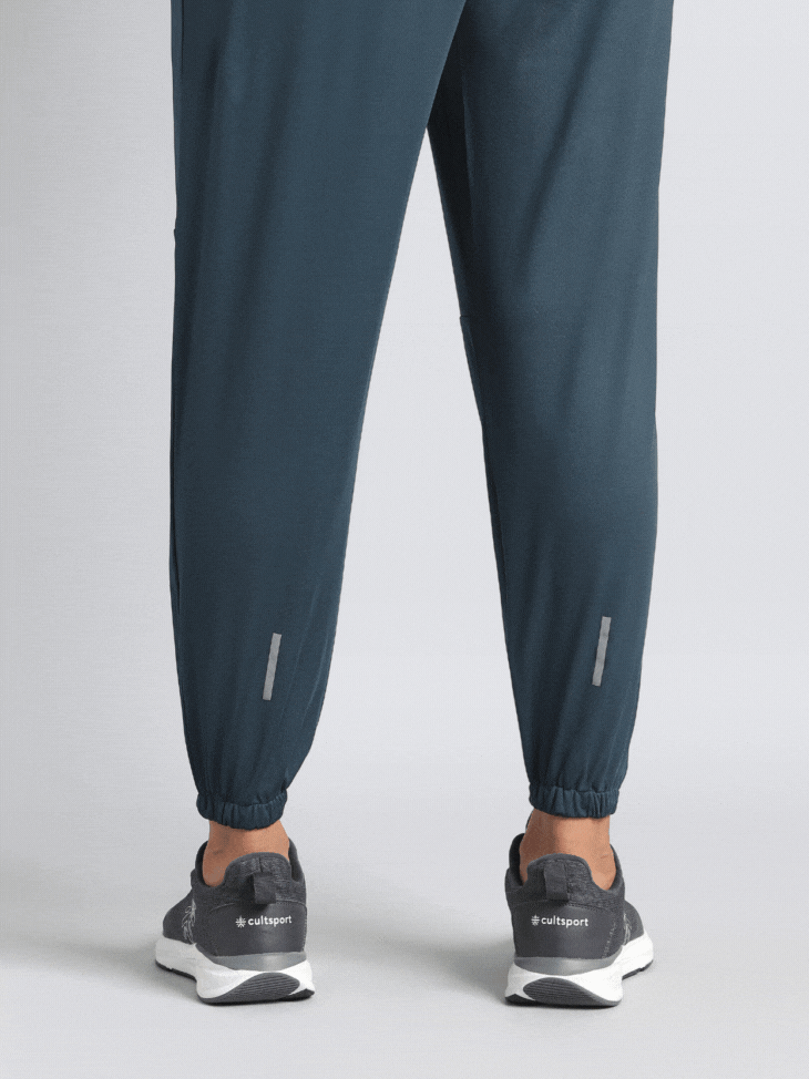 Women's Deep Teal Running Essential Joggers