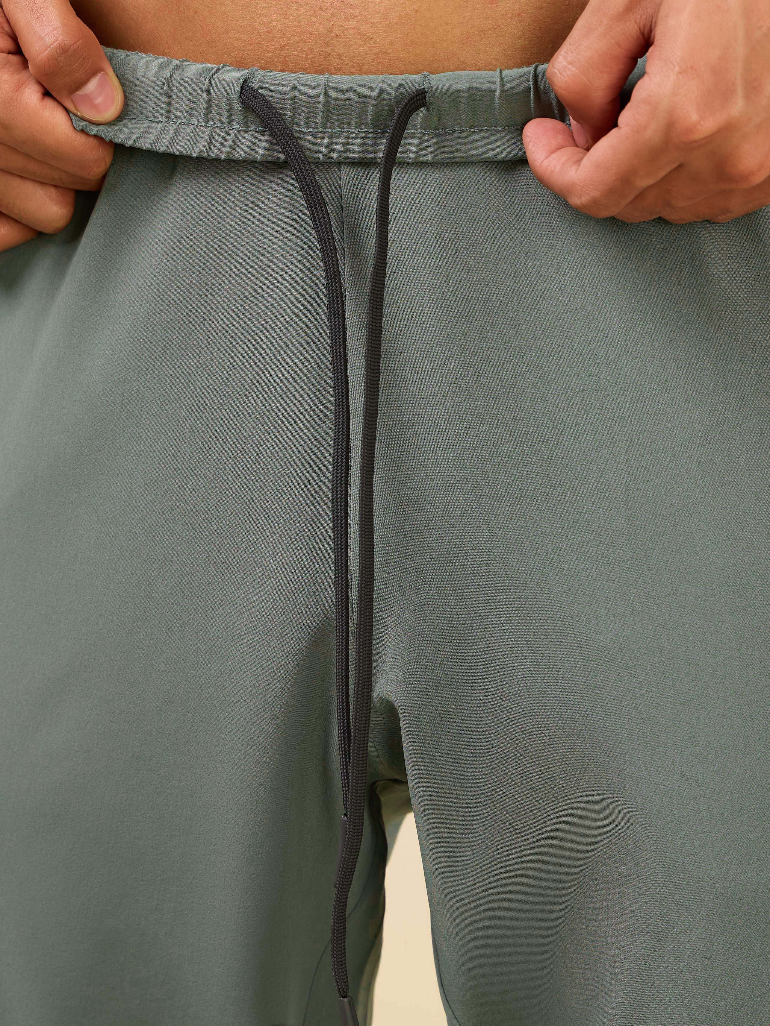 Men's Olive Train Out Premium Trackpants