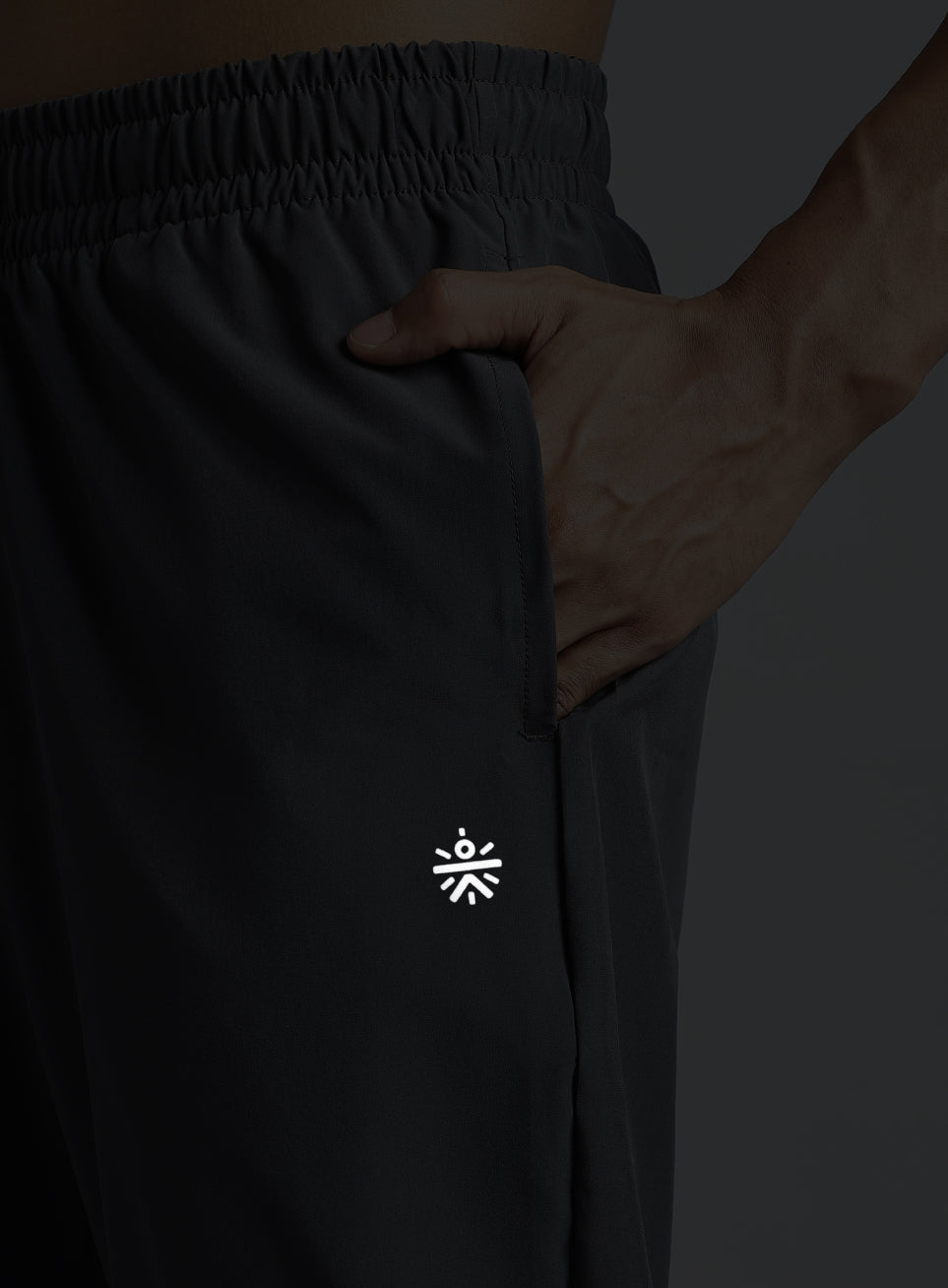 Men's D.Grey The Ultimate Running Trackpants