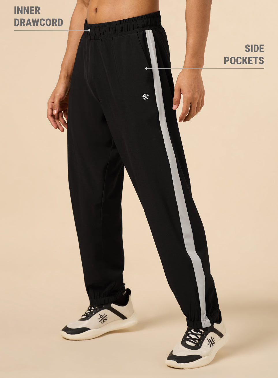 Men's Black Workout Joggers